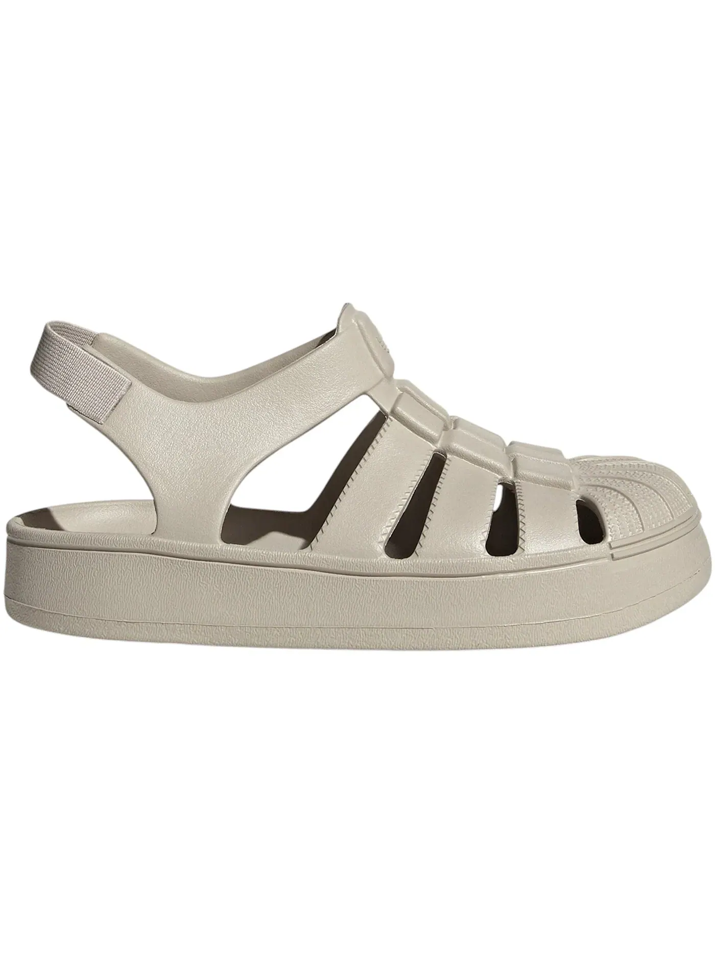 Детские сандалии с ремешками Adidas Superstar Sandals — изображение 1 из 1, бежевый/бежевый/бежевый