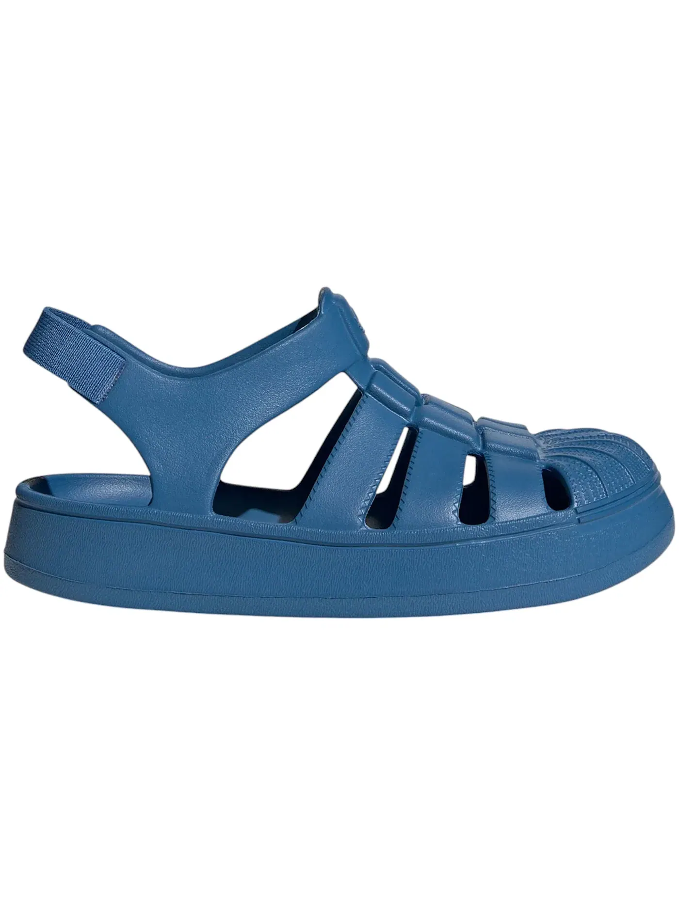Детские шлепанцы Adidas Superstar Sandals — изображение 1 из 1, синий/синий/синий