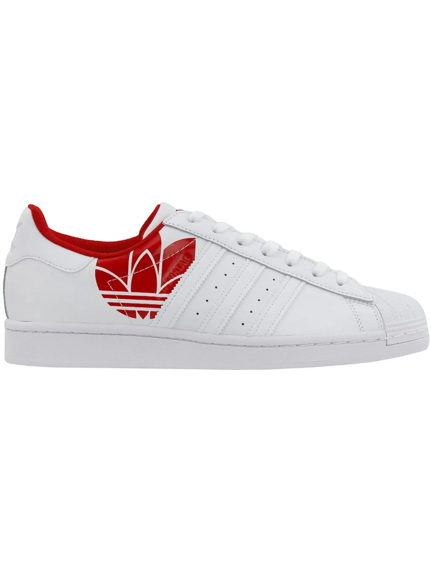 Мужские кроссовки повседневные Adidas Superstar — изображение 1 из 1, белый/белый