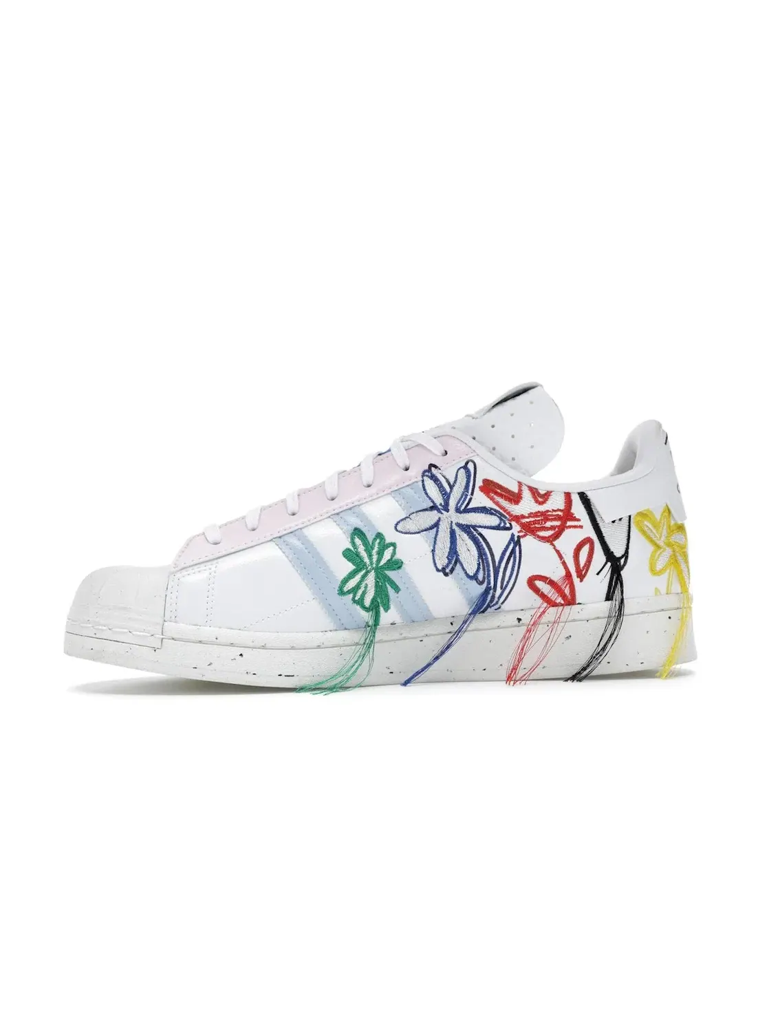 Мужские кроссовки Lifestyle с цветочной вышивкой Adidas Superstar Sean Wotherspoon SuperEarth — изображение 3 из 4