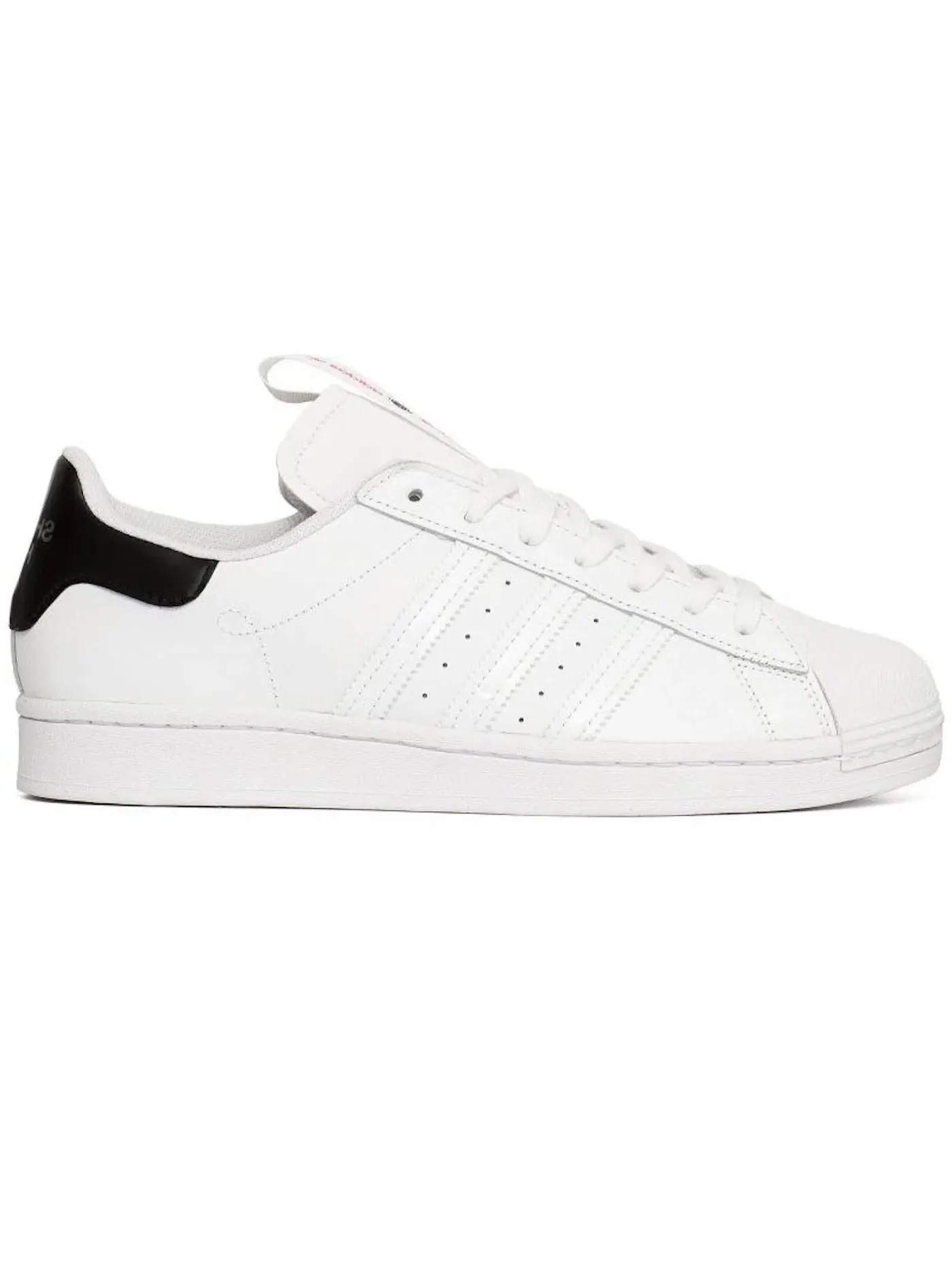 Мужские кроссовки Lifestyle Adidas Superstar — изображение 1 из 1, белый/черный/розовый