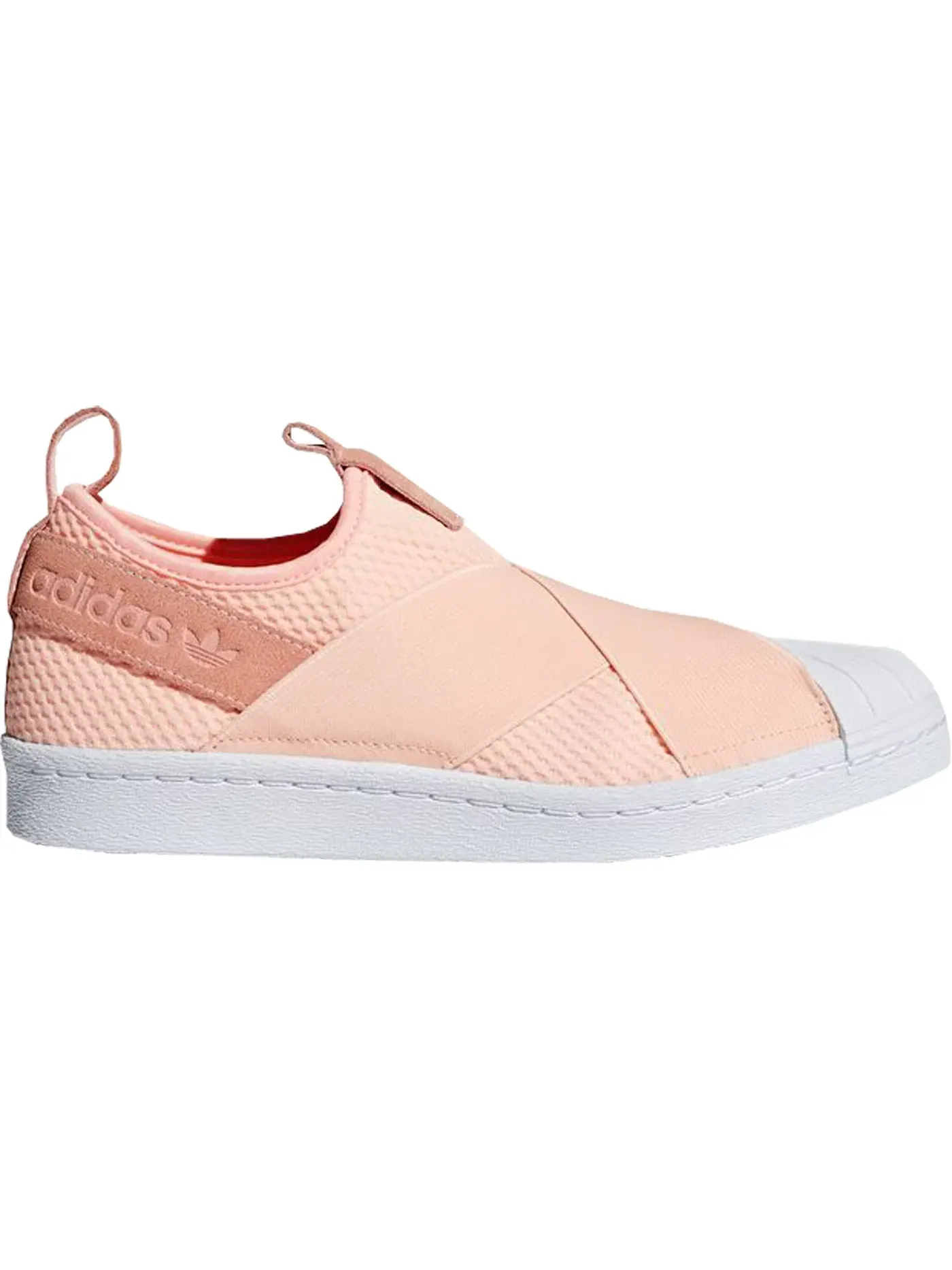 Женские кроссовки без шнурков Adidas Superstar Slip-On — изображение 1 из 1, прозрачный оранжевый