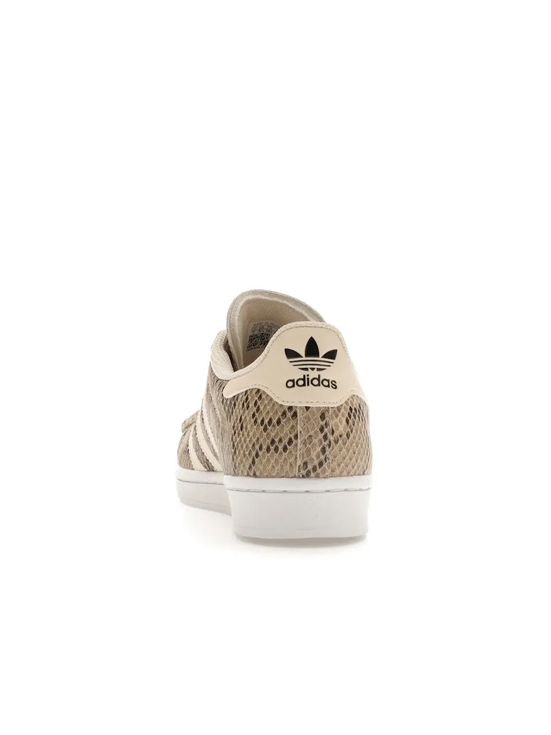 Женские кроссовки с принтом Adidas Superstar Adidas — изображение 4 из 4, белый/белый/черный