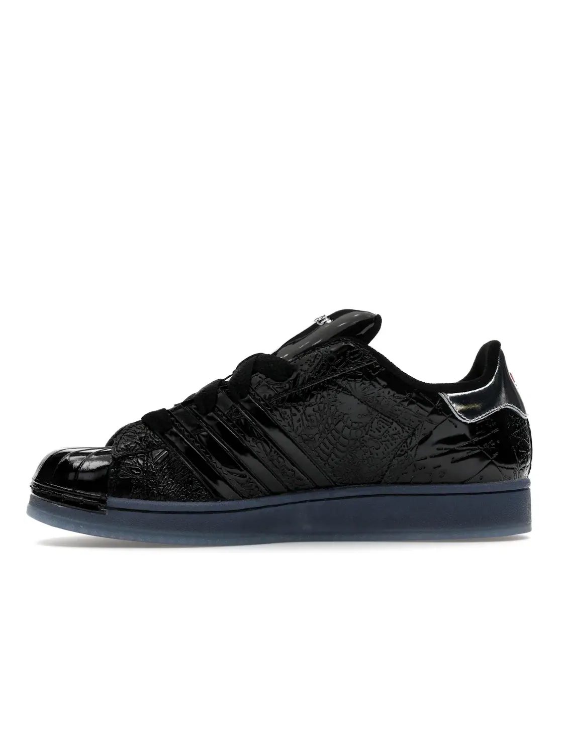 Мужские кроссовки lifestyle с принтом Superstar Adidas — изображение 3 из 4, черный