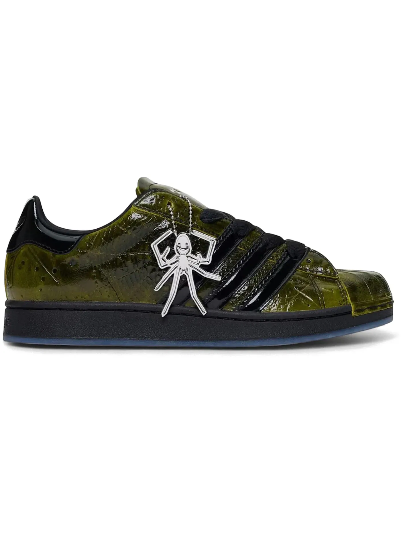 Мужские кроссовки с ярким дизайном Adidas Superstar — изображение 1 из 1, желтый/черный/черный