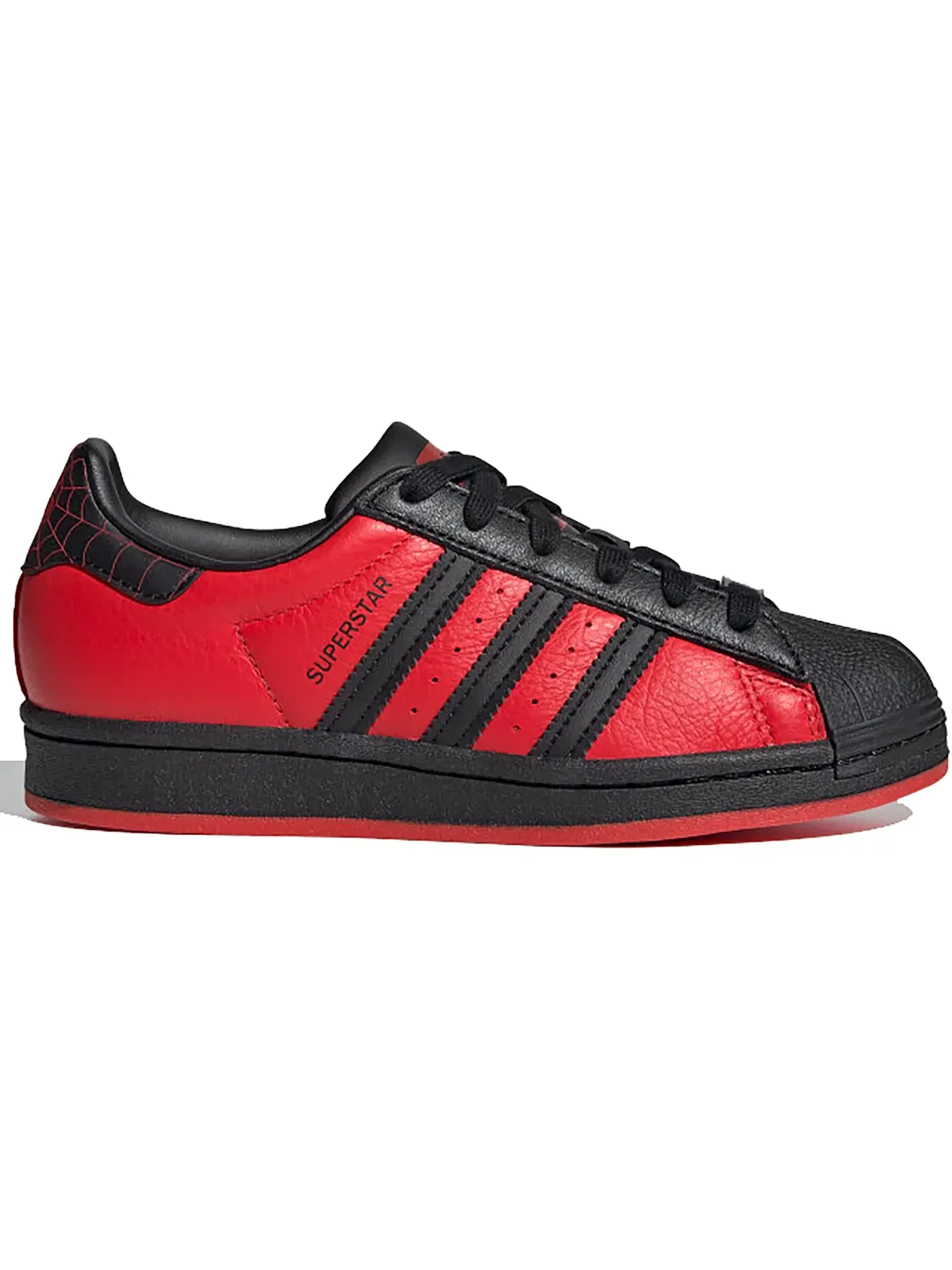 Детские кроссовки Lifestyle Adidas Superstar — изображение 1 из 1, черный/черный/красный