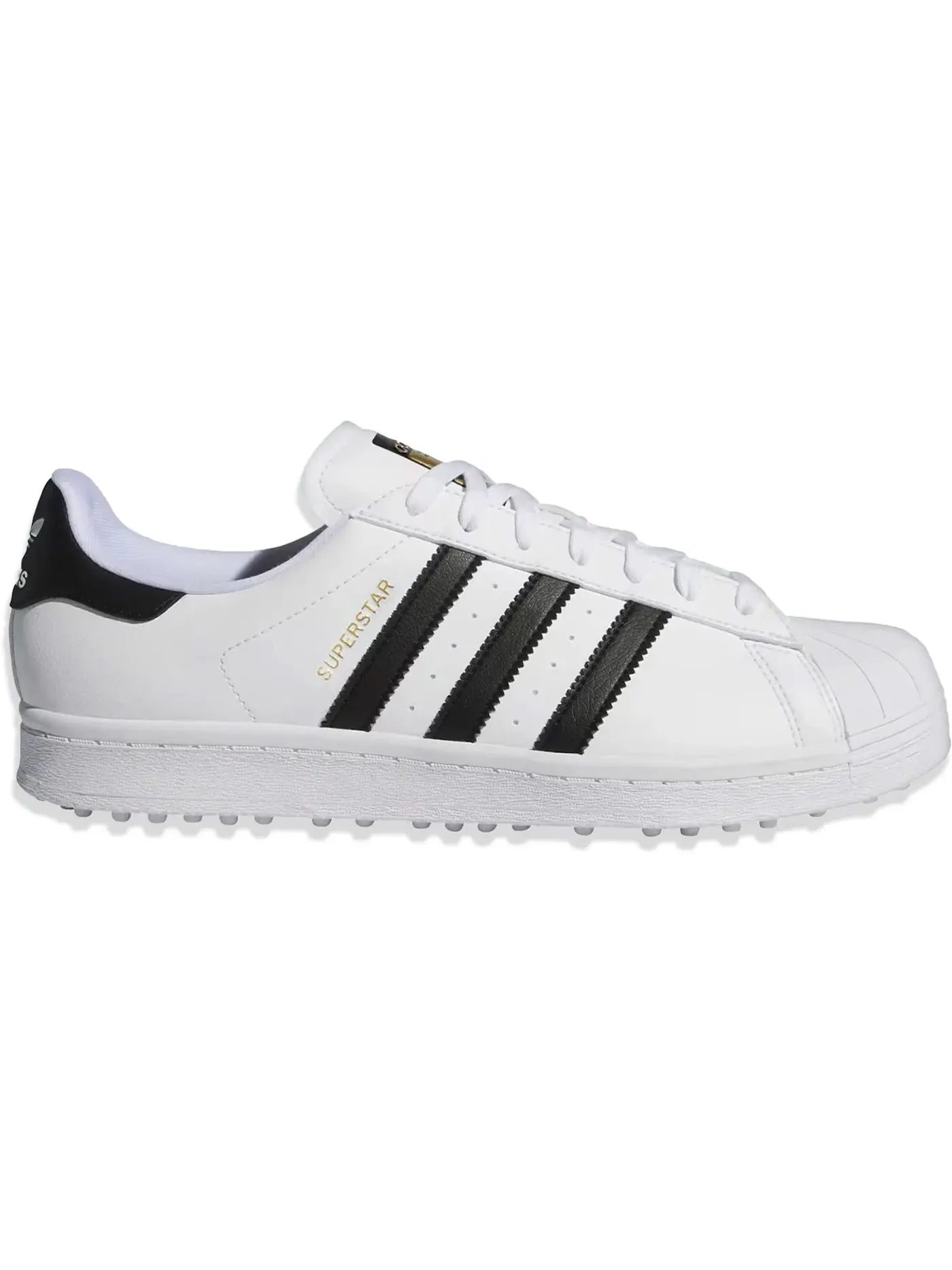 Мужские кроссовки для гольфа без шипов Adidas Superstar Spikeless — изображение 1 из 1