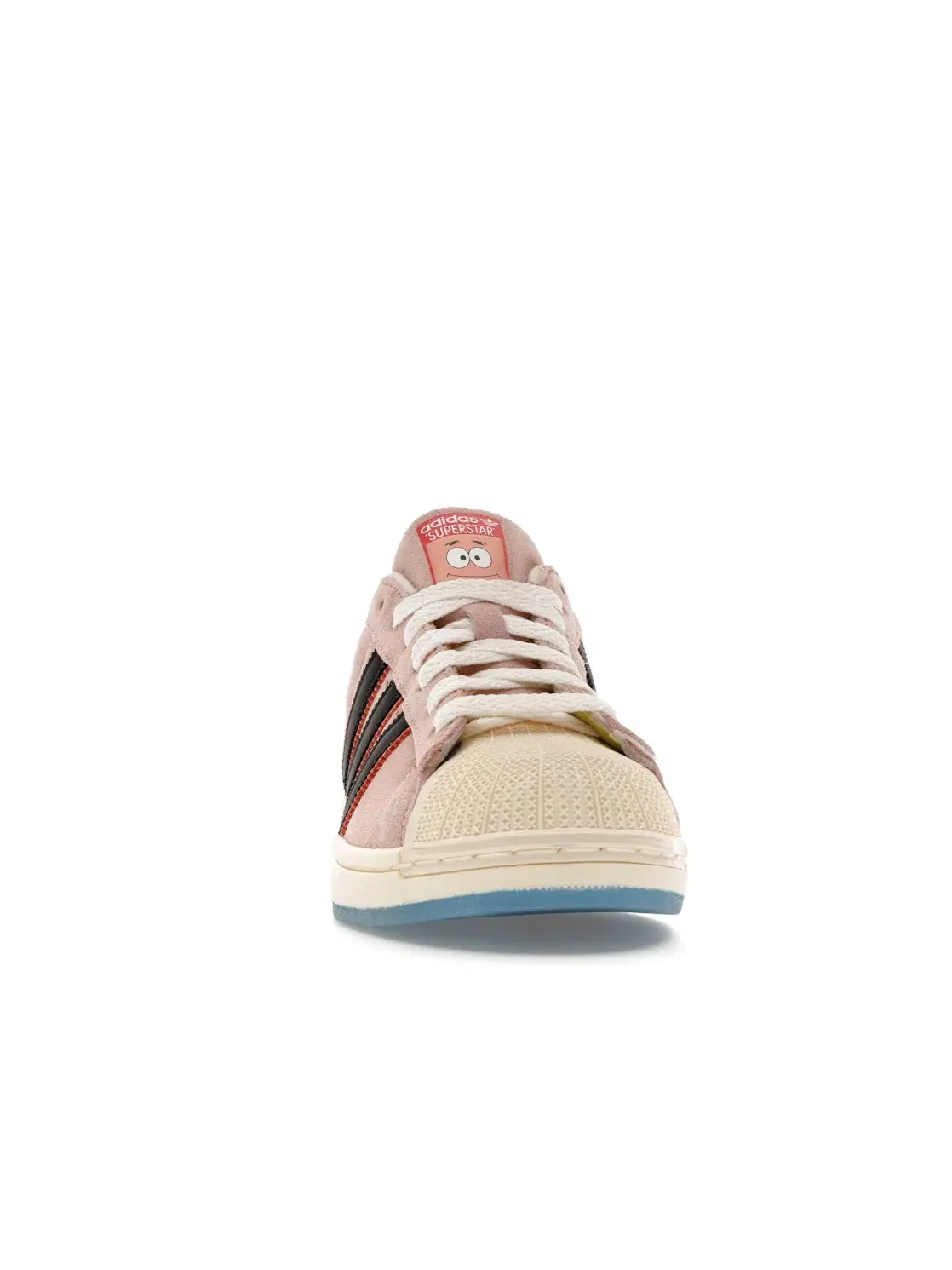 Мужские кроссовки с принтом Adidas Superstar SpongeBob SquarePants Patrick Star Adidas — изображение 2 из 4, черный