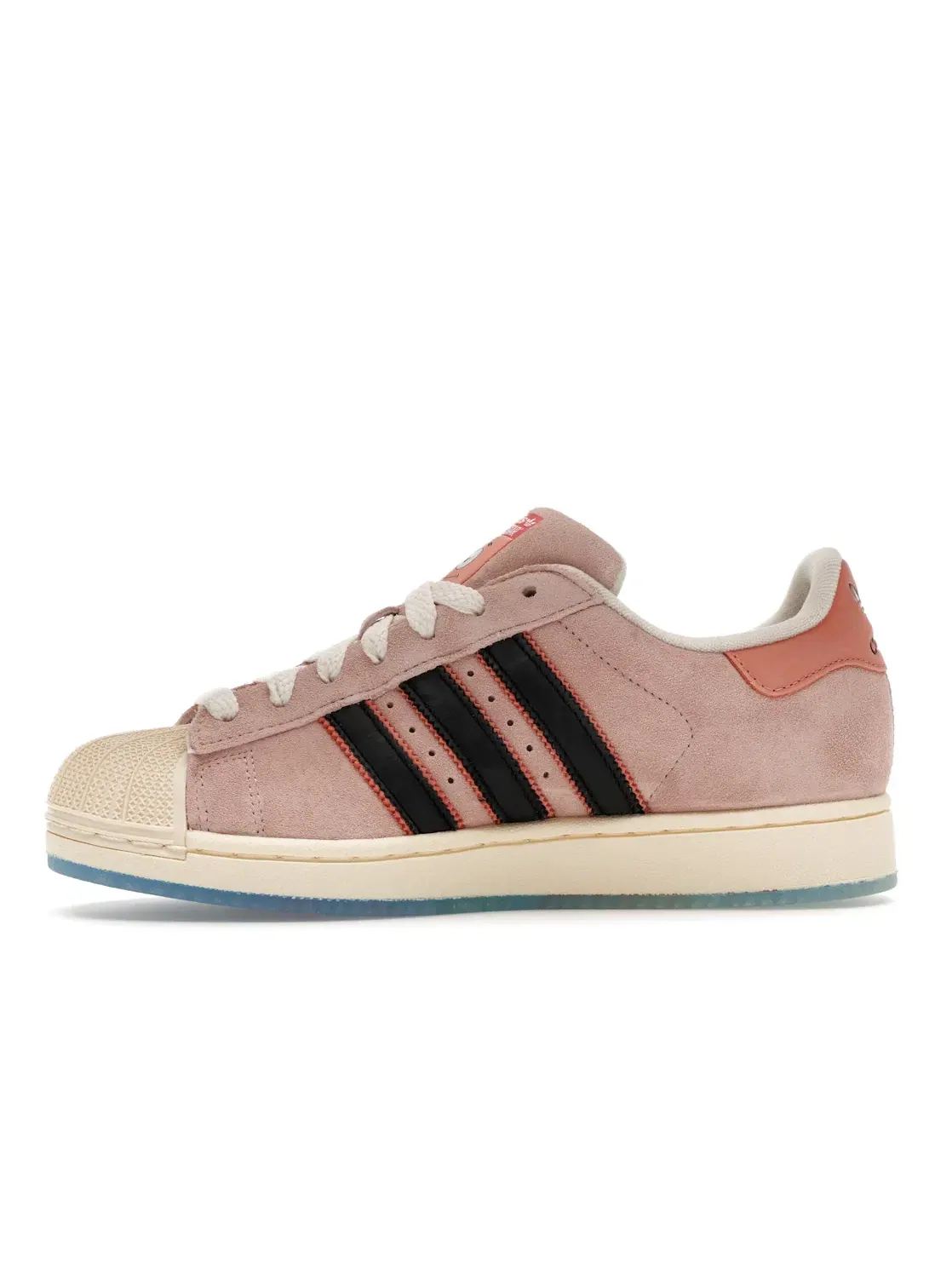 Мужские кроссовки с принтом Adidas Superstar SpongeBob SquarePants Patrick Star Adidas — изображение 3 из 4, черный