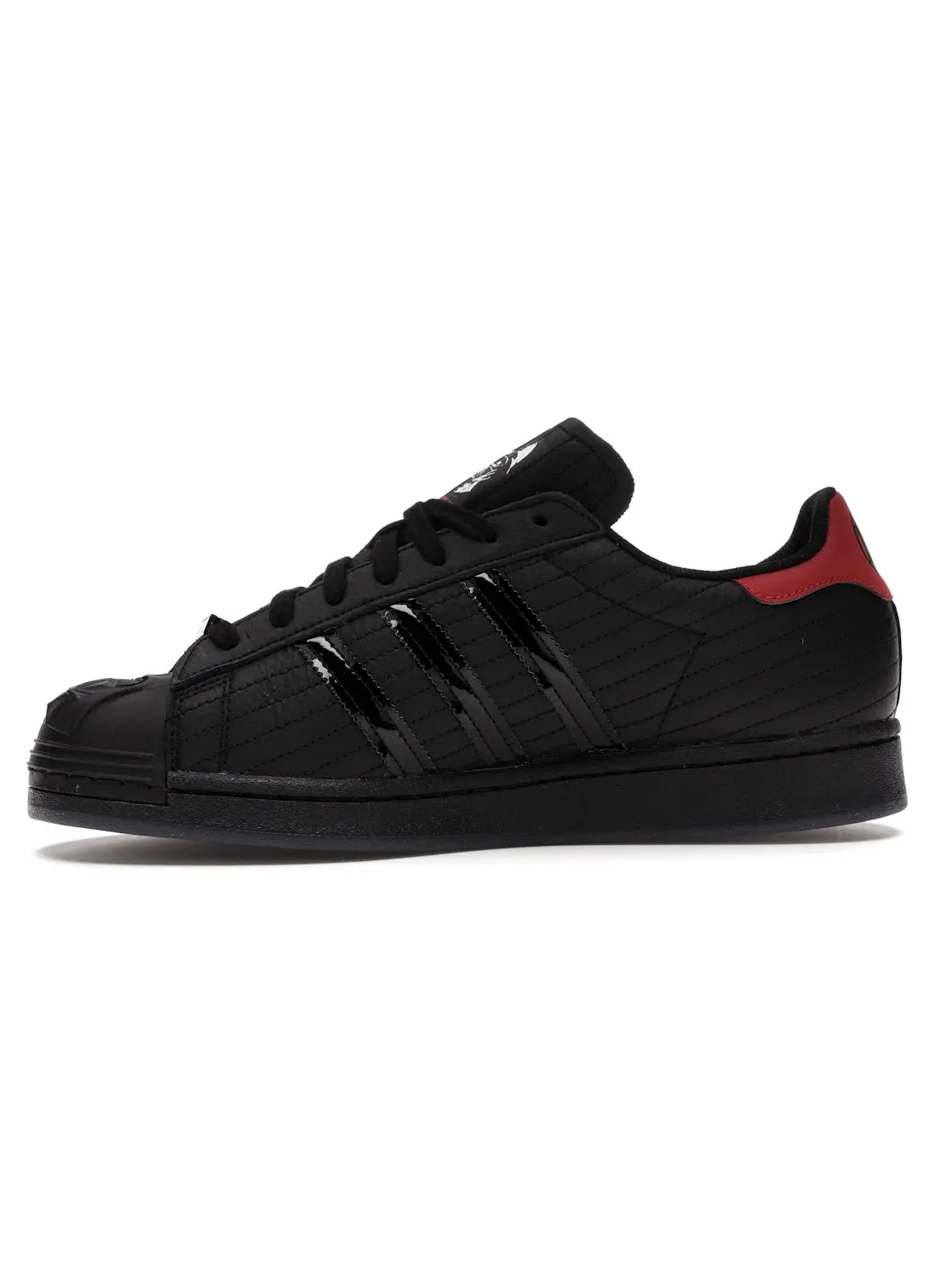 Мужские кроссовки с принтом Adidas Superstar Adidas — изображение 3 из 4, черный//черный