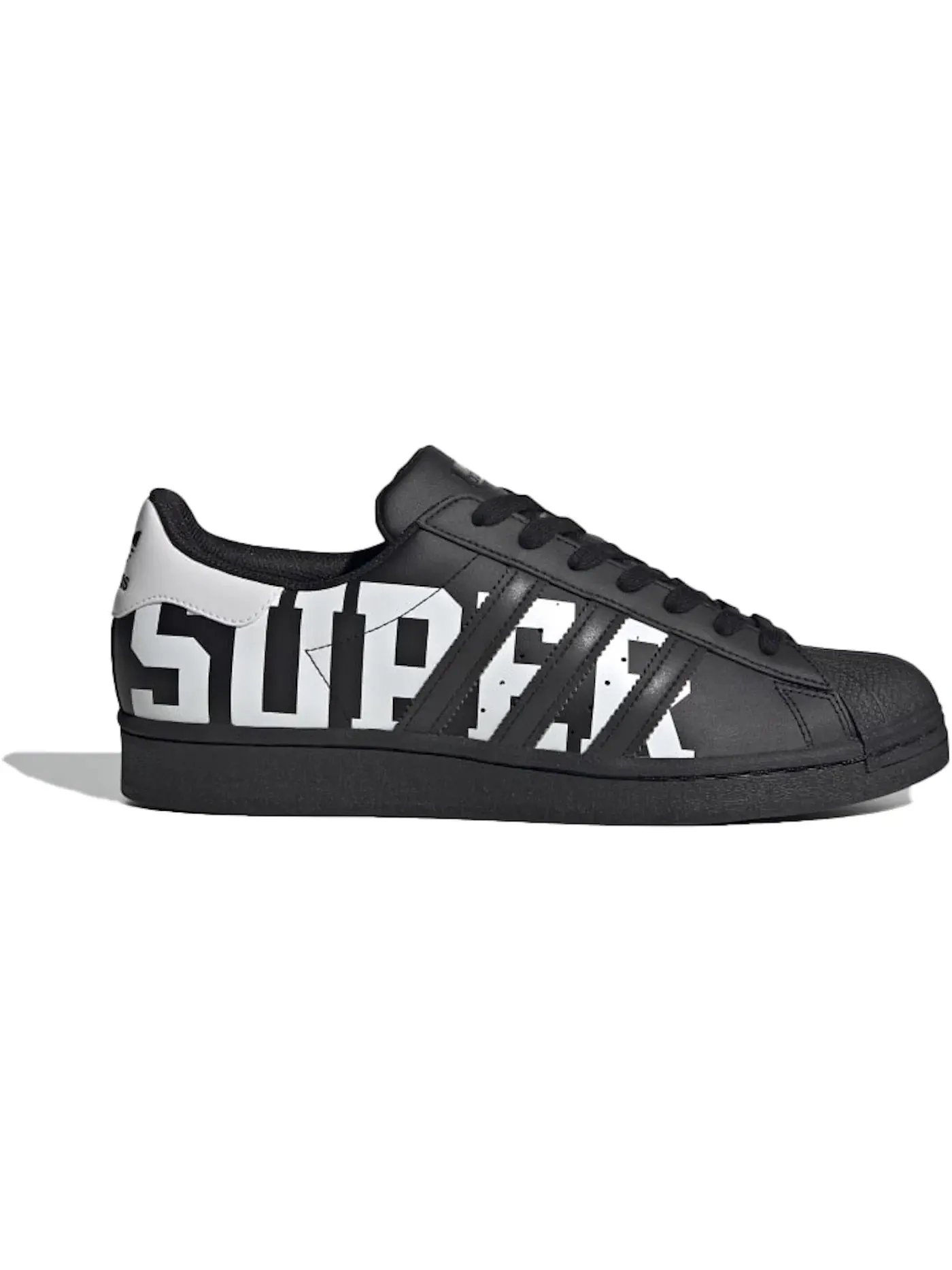 Мужские кроссовки Lifestyle Adidas Superstar — изображение 1 из 1, черный/черный/белый