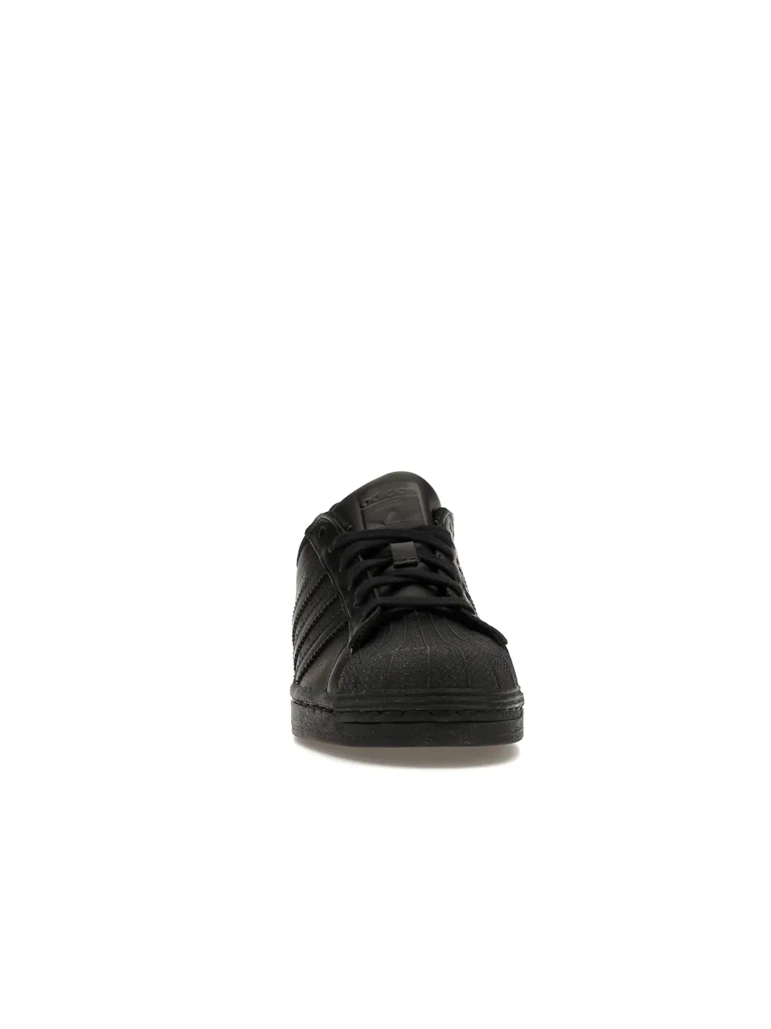 Детские кроссовки Lifestyle с круглым носом Adidas Superstar — изображение 2 из 4, черный черный черный