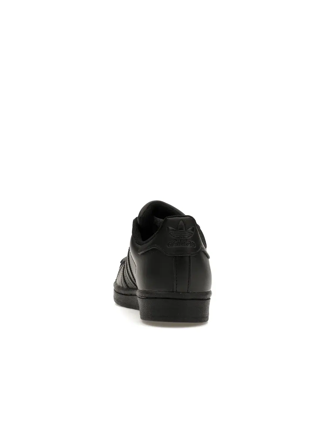 Детские кроссовки Lifestyle с круглым носом Adidas Superstar — изображение 4 из 4, черный черный черный