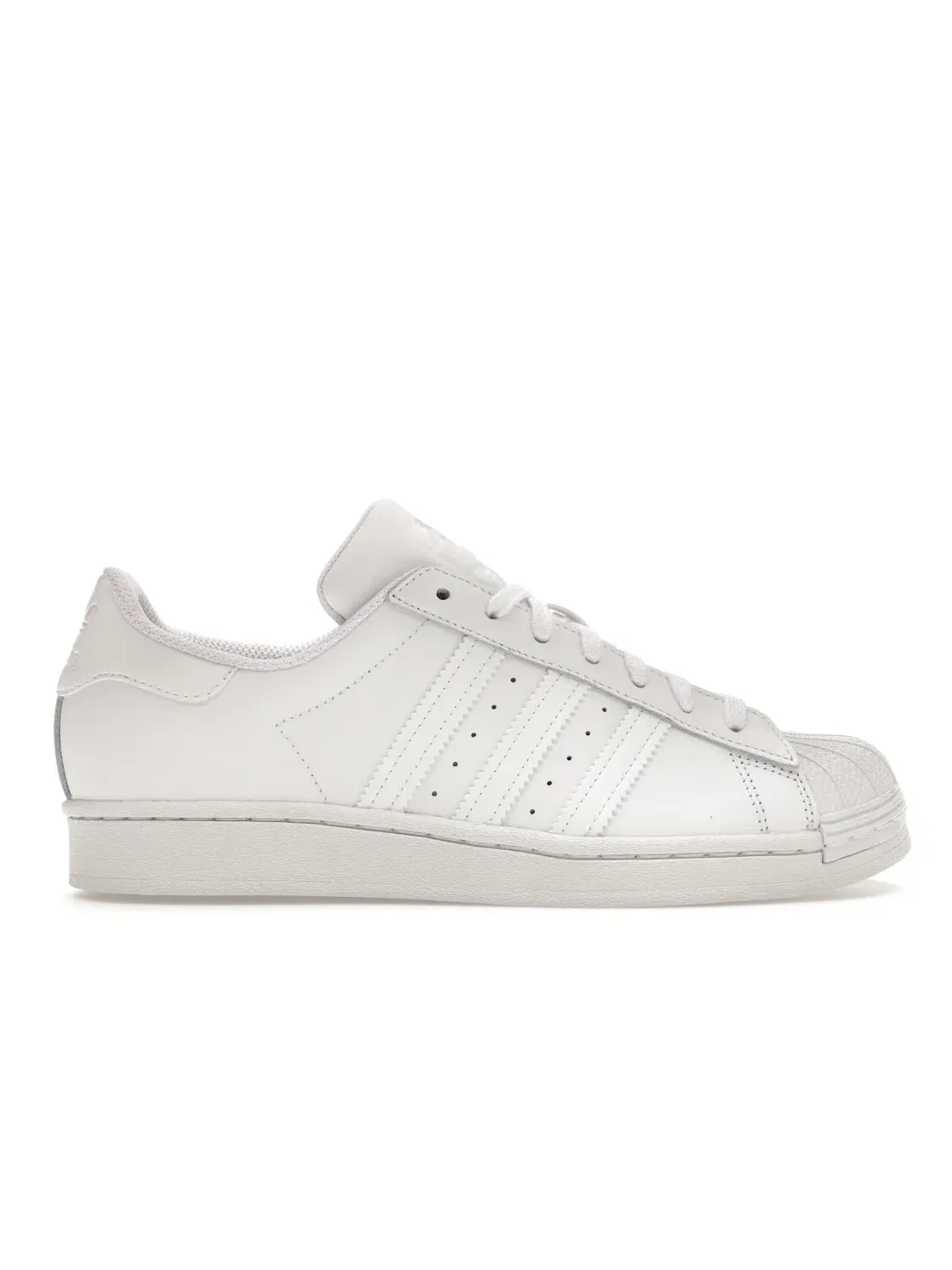Детские кроссовки Lifestyle с ракушкой Adidas Superstar — изображение 1 из 4, белый/белый/белый