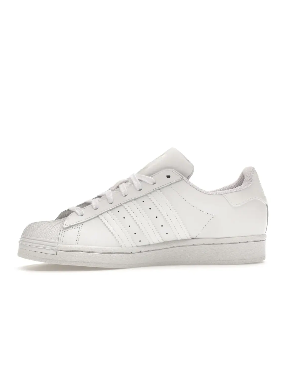 Детские кроссовки Lifestyle с ракушкой Adidas Superstar — изображение 3 из 4, белый/белый/белый