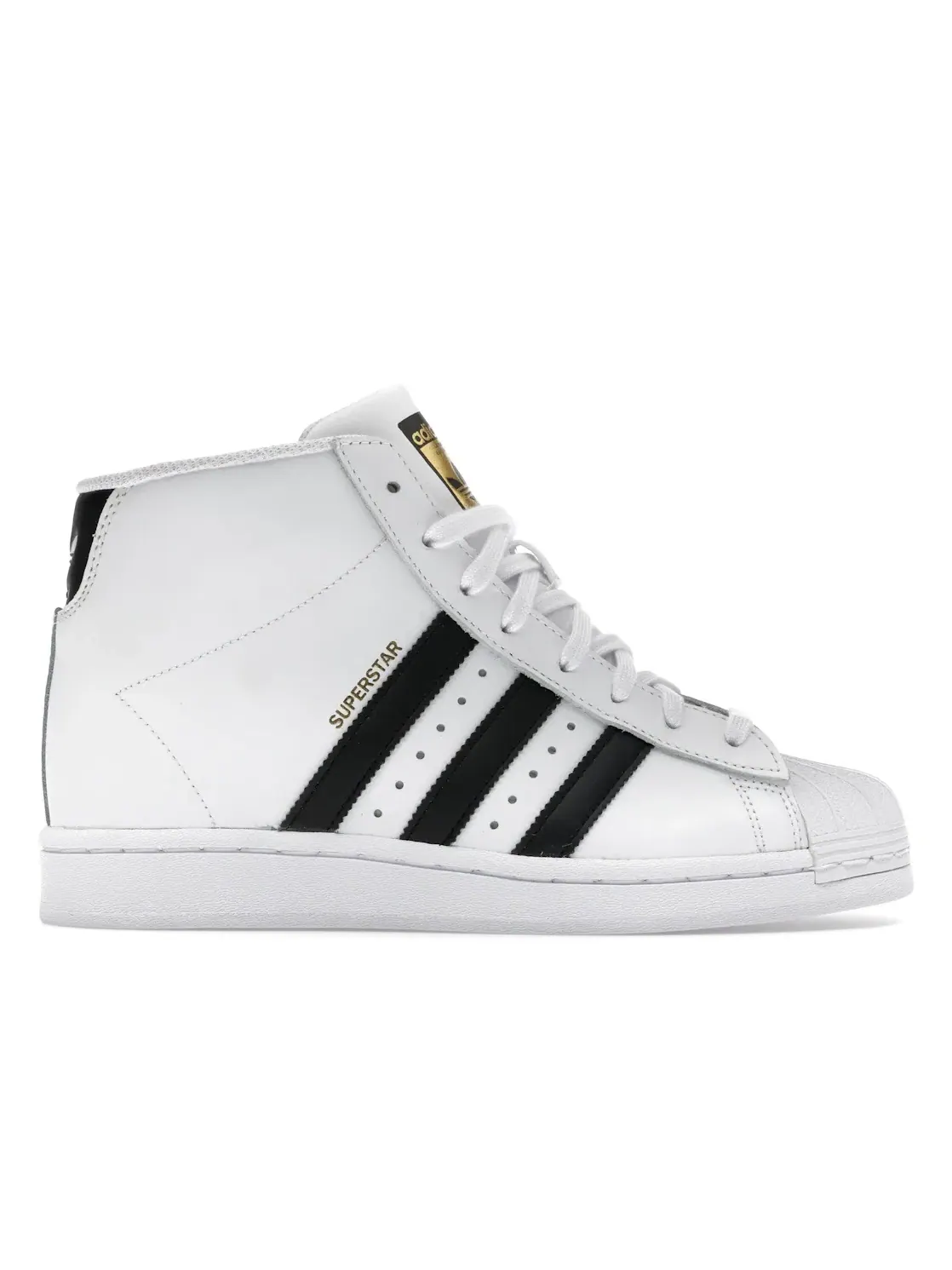 Женские кроссовки Lifestyle с перфорированным носком Adidas Superstar Up — изображение 1 из 4