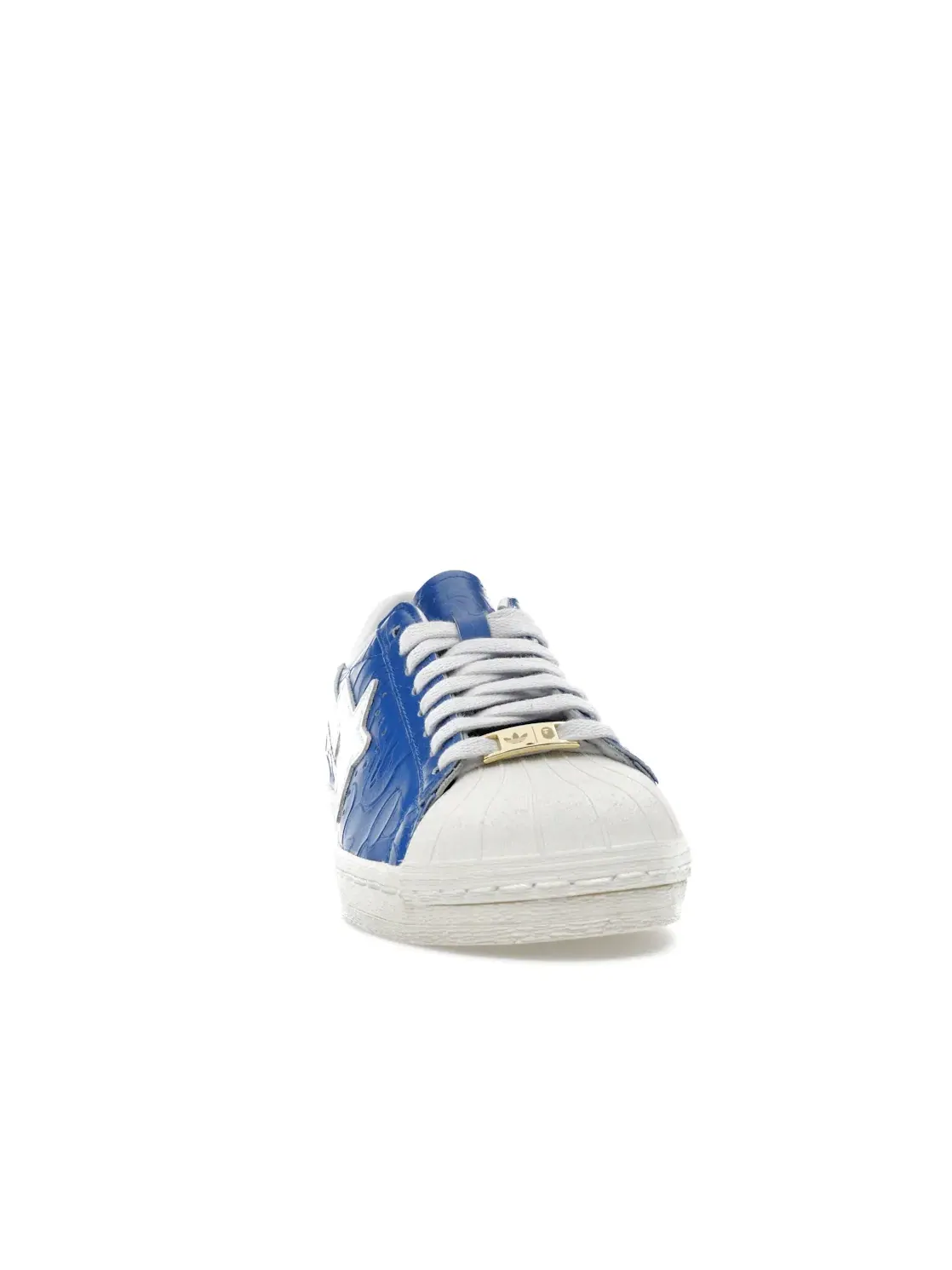 Мужские кроссовки с принтом Adidas Superstar Vintage — изображение 2 из 4, синий белый