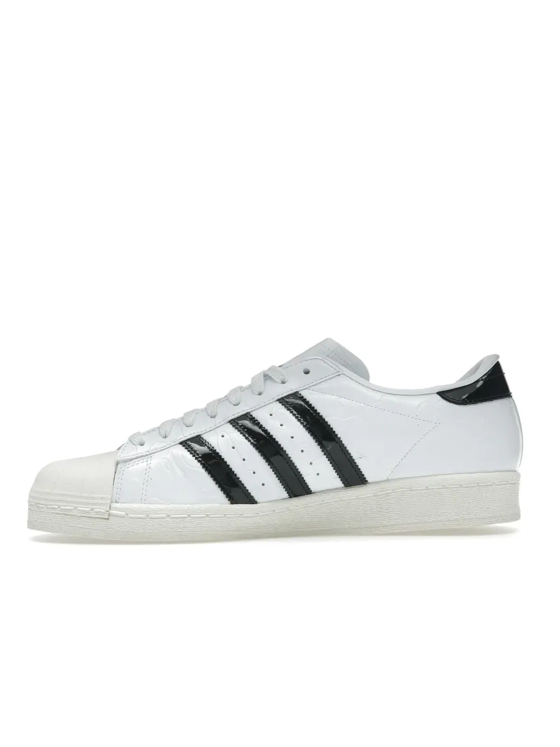 Мужские кроссовки lifestyle с принтом Adidas Superstar Vintage Adidas — изображение 3 из 4, белый черный