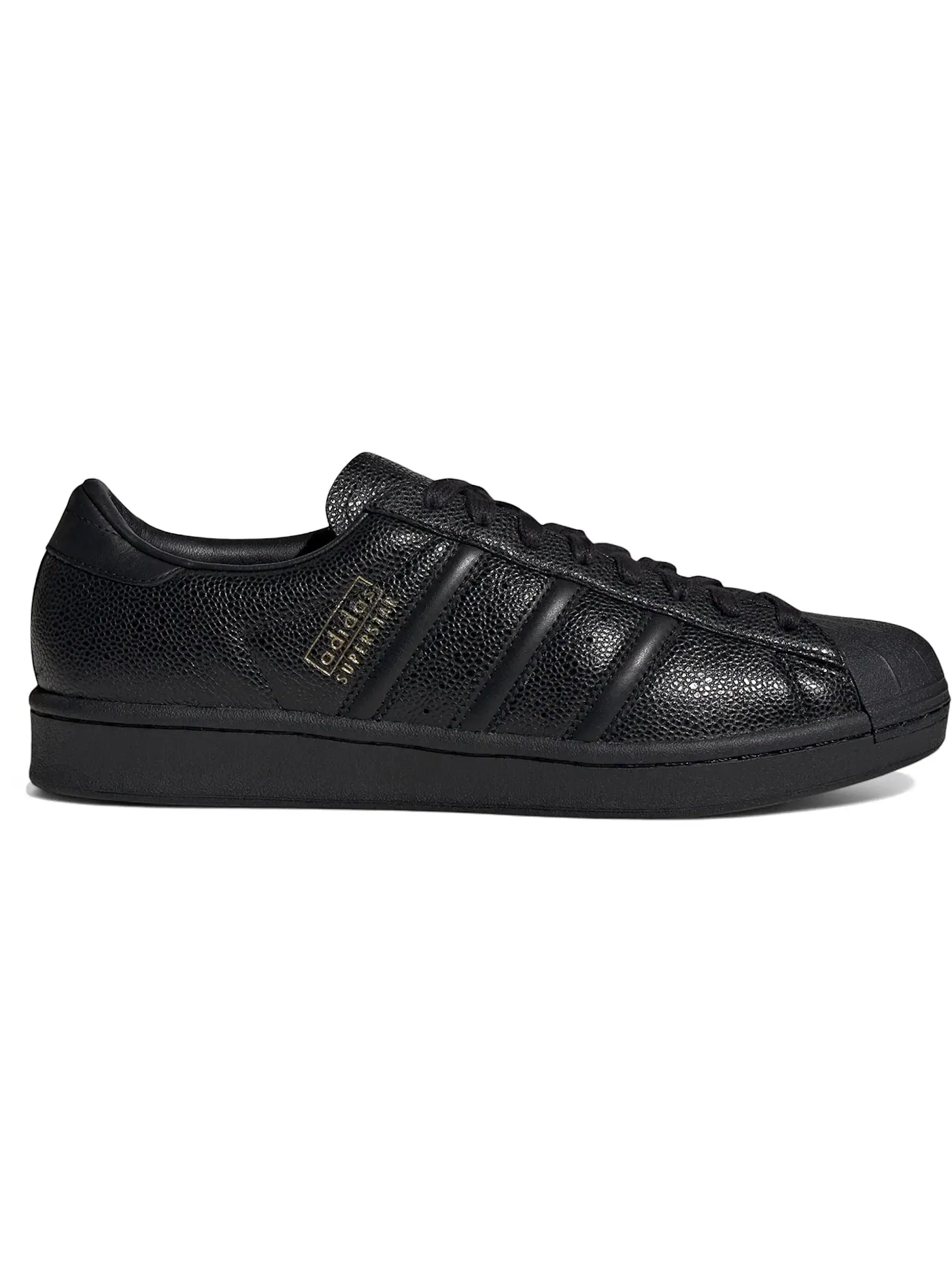 Мужские кроссовки с золотыми вставками Adidas Superstar Vintage — изображение 1 из 1
