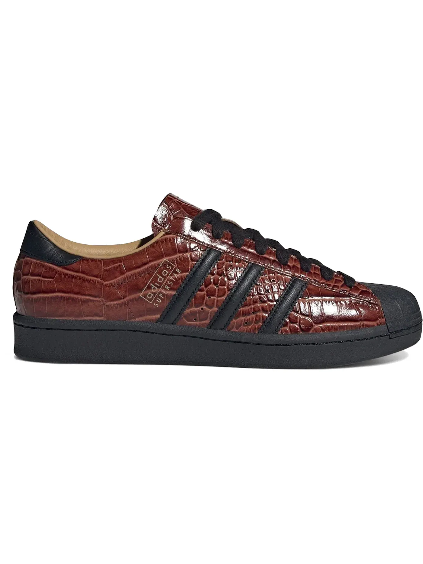 Мужские кроссовки Lifestyle с крокодиловой текстурой Adidas Superstar Vintage — изображение 1 из 1
