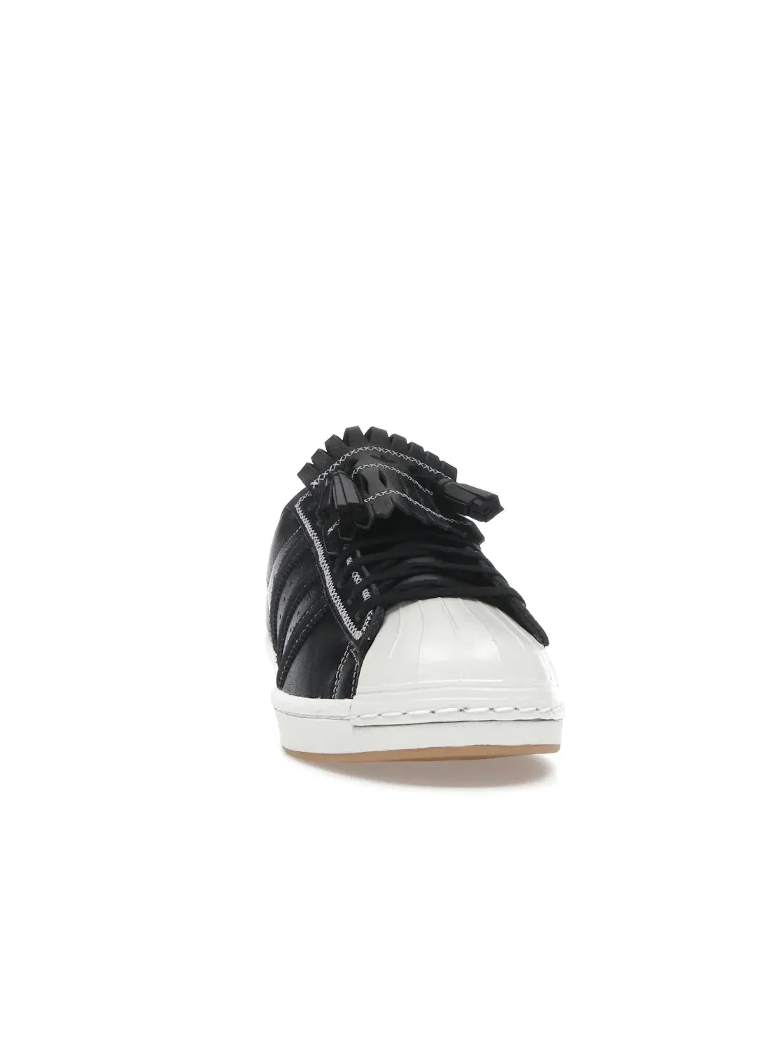 Мужские кроссовки с винтажным дизайном Adidas Superstar Vintage — изображение 2 из 4, черный/белый/черный