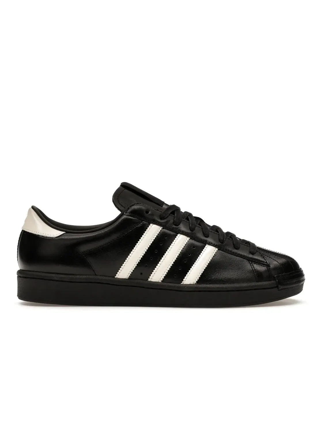 Мужские кроссовки с кожаным верхом Adidas Superstar Vintage — изображение 1 из 4, черный/белый/серебристый
