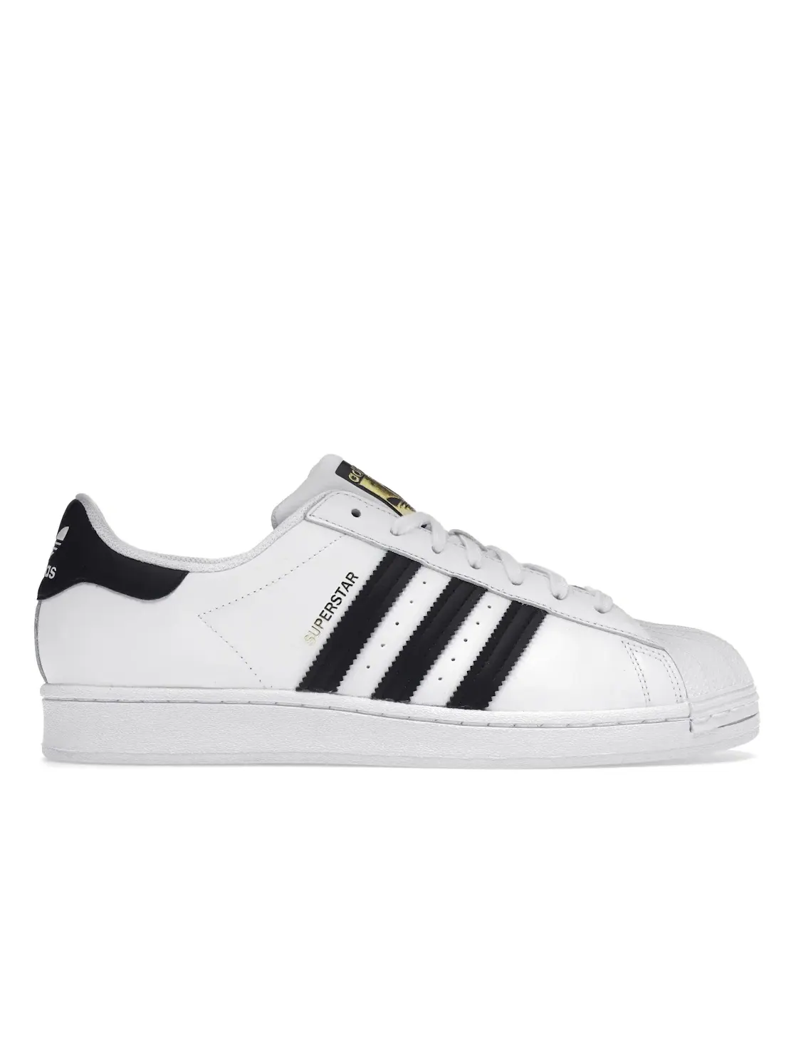 Мужские кроссовки lifestyle с классическим дизайном Adidas Superstar — изображение 1 из 4, белый/черный/белый