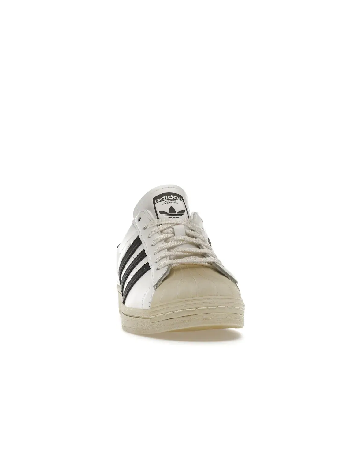 Мужские кроссовки Lifestyle с низким верхом Adidas Superstar Adidas — изображение 2 из 4, белый черный синий