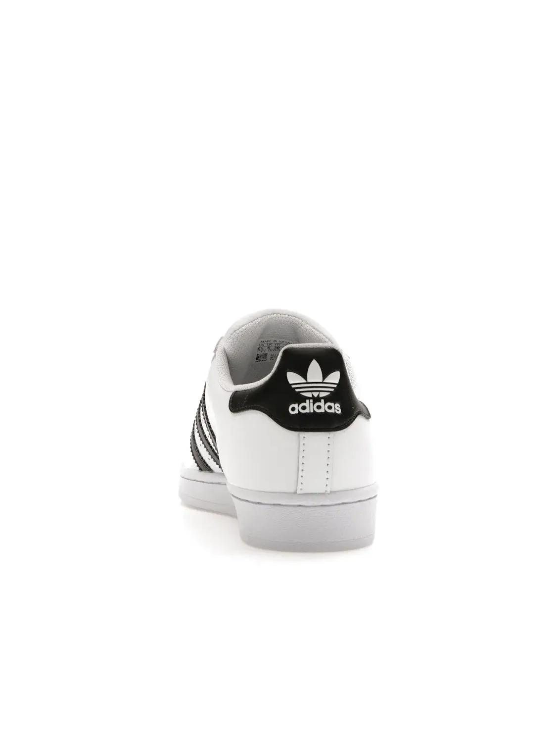 Женские кроссовки Lifestyle с белой кожаной верхней частью Adidas Superstar — изображение 4 из 4, белый/черный/белый