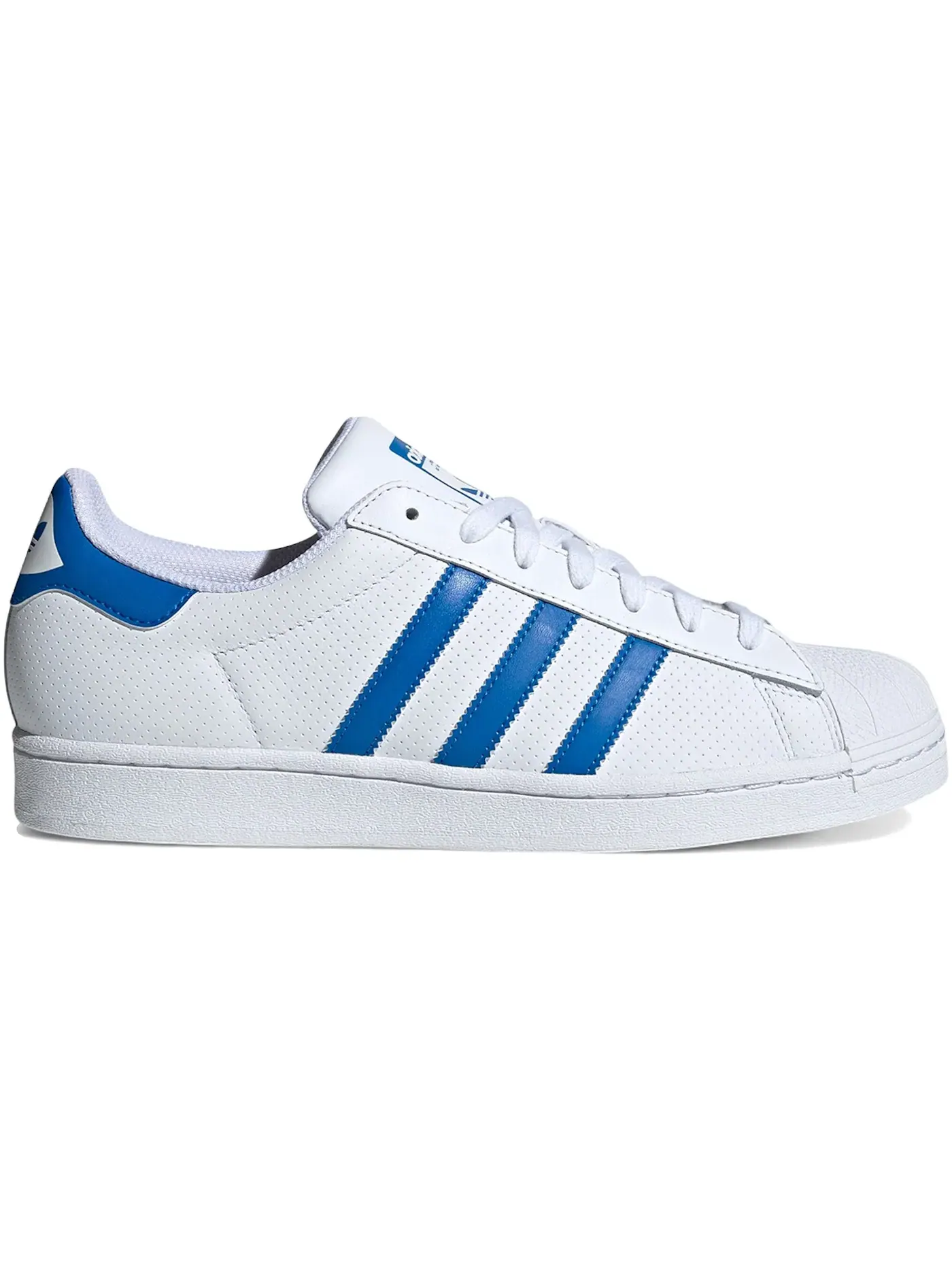 Мужские кроссовки Lifestyle Adidas Superstar — изображение 1 из 1, белый/синий/белый