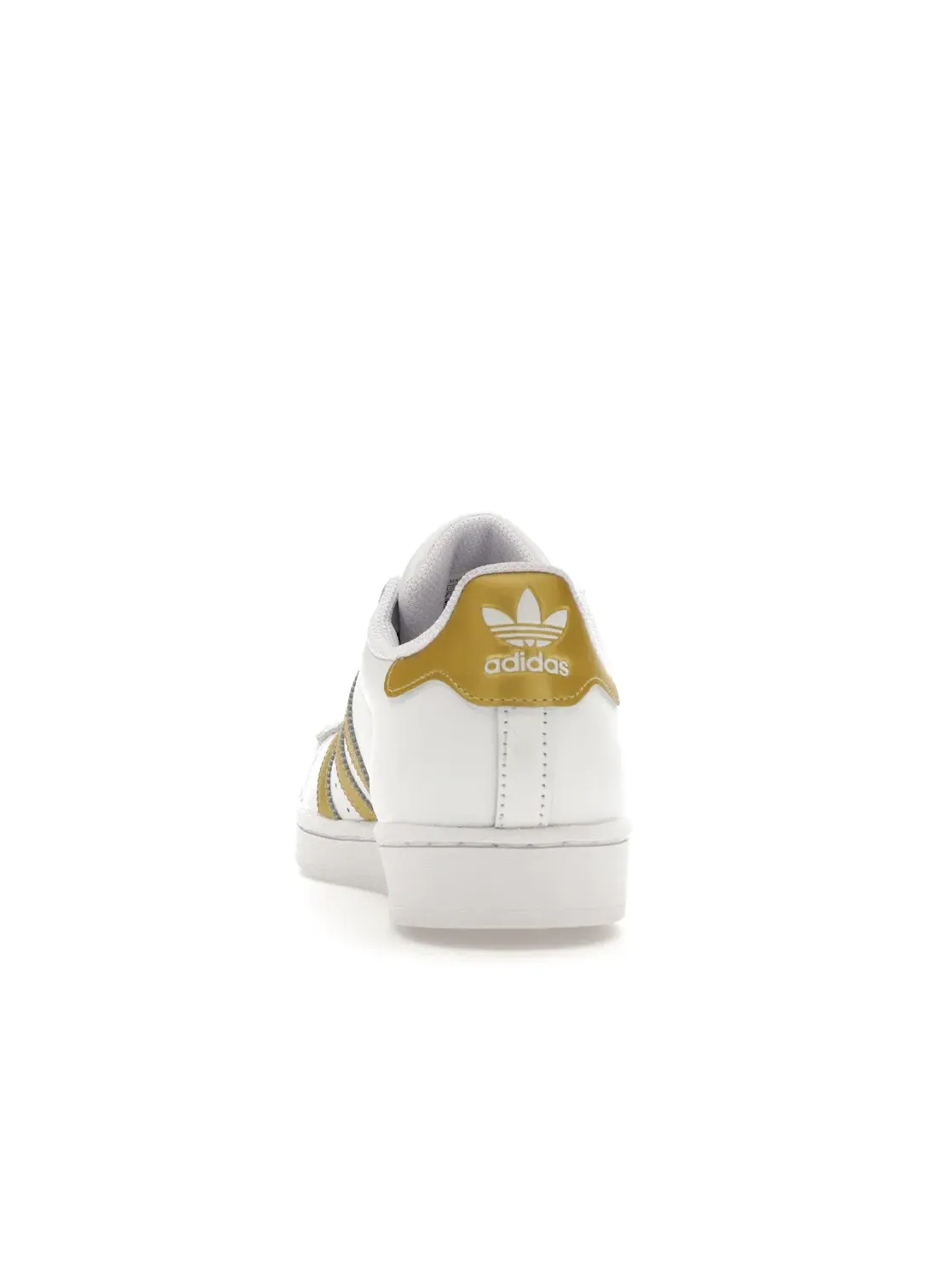 Женские кроссовки с белой кожей Adidas Superstar — изображение 4 из 4