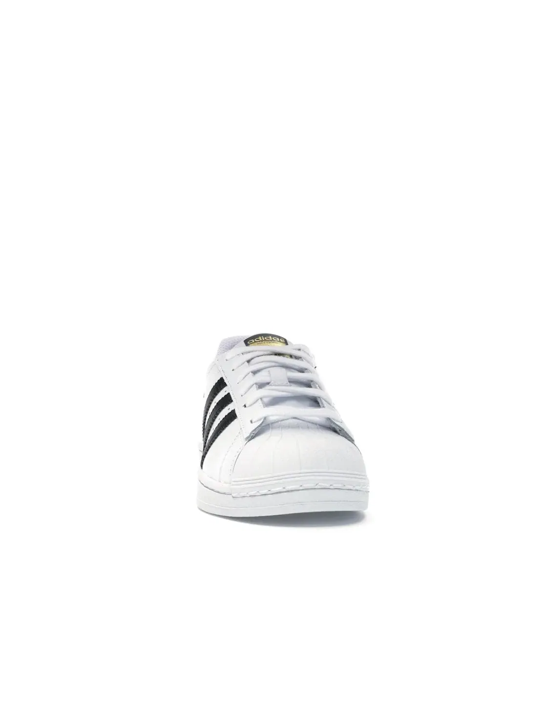 Детские кроссовки Lifestyle с длинным язычком Adidas Superstar — изображение 2 из 4, белый/белый/черный