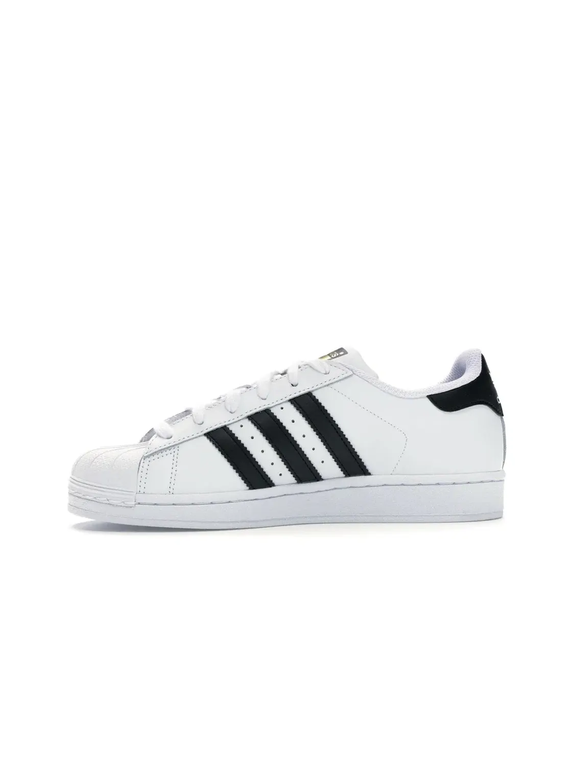 Детские кроссовки Lifestyle с длинным язычком Adidas Superstar — изображение 3 из 4, белый/белый/черный