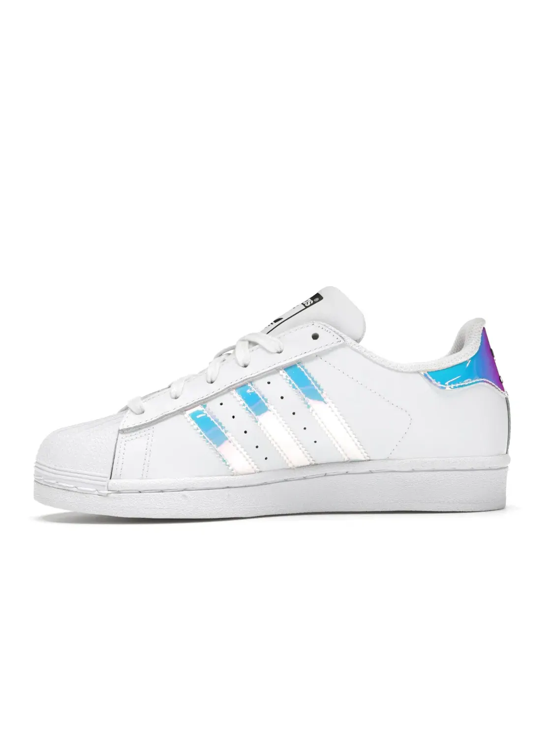 Детские кроссовки с перламутровым блеском Adidas Superstar — изображение 3 из 4