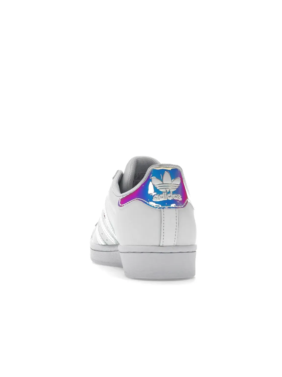 Женские кроссовки с перламутровыми полосками Adidas Superstar — изображение 4 из 4