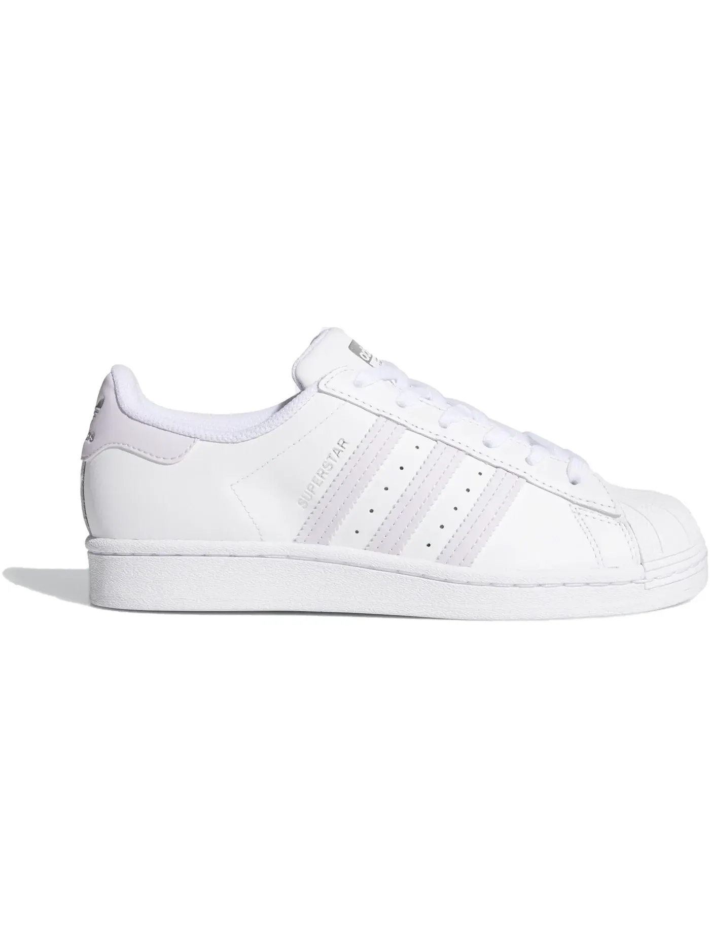 Женские кроссовки с перфорированным носком Adidas Superstar — изображение 1 из 1