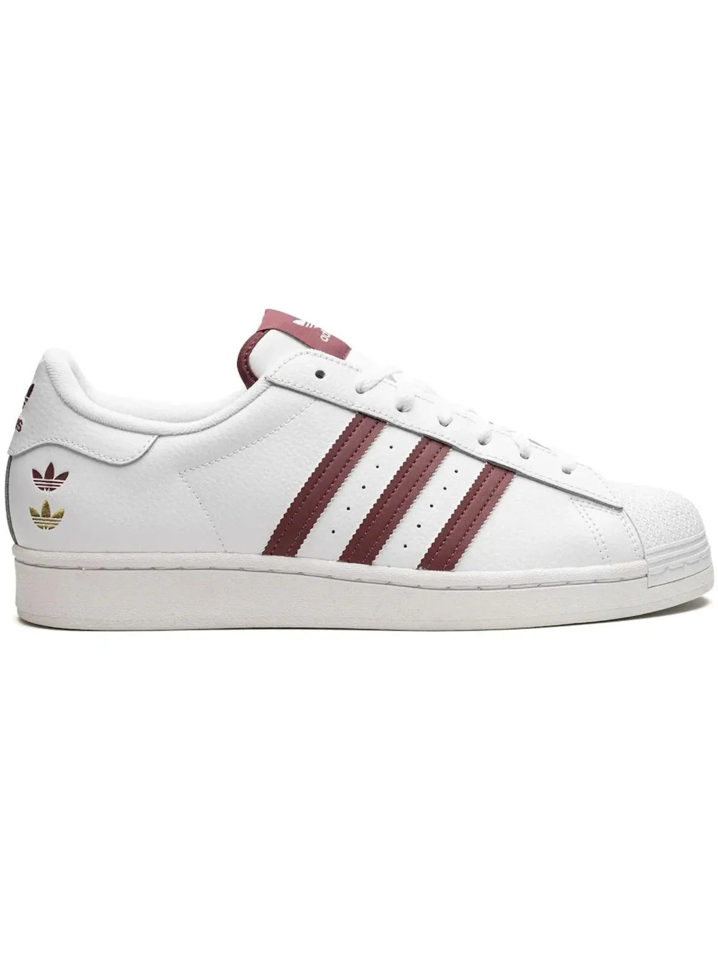 Мужские кроссовки Lifestyle Adidas Superstar Adidas — изображение 1 из 1, белый//золотистый