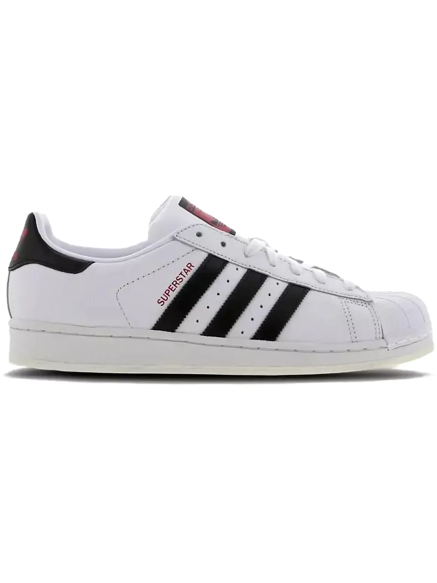 Мужские кроссовки Lifestyle Adidas Superstar — изображение 1 из 1, белый/красный/черный