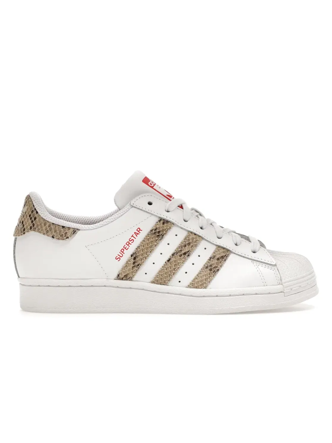 Женские кроссовки lifestyle Adidas Superstar — изображение 1 из 4, белый/белый