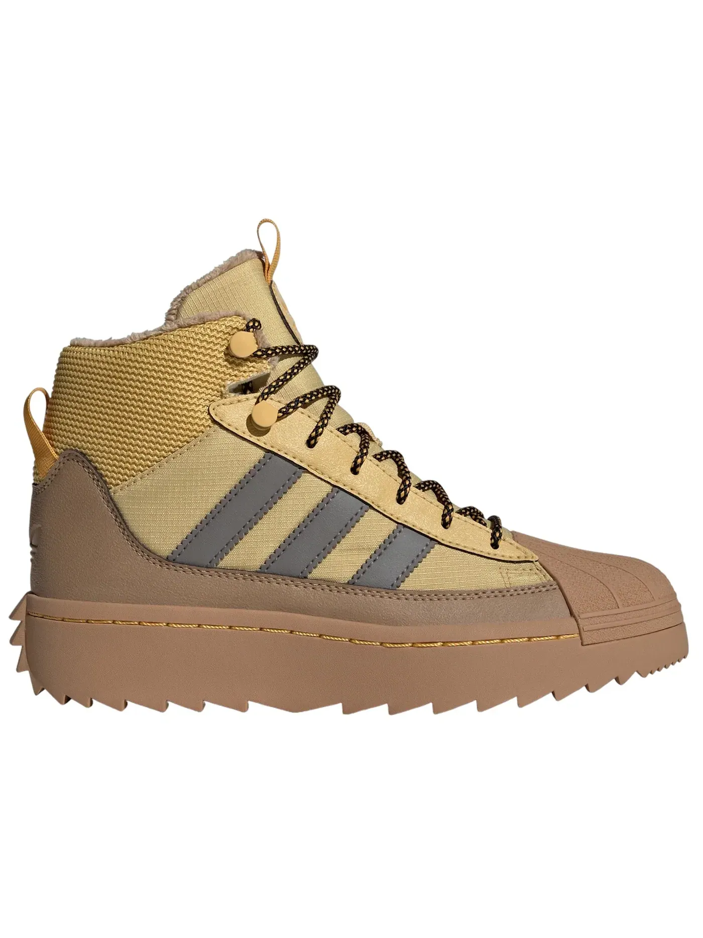 Детские кроссовки Lifestyle с принтом Adidas Superstar Winter Trek — изображение 1 из 1, темно-серый черный