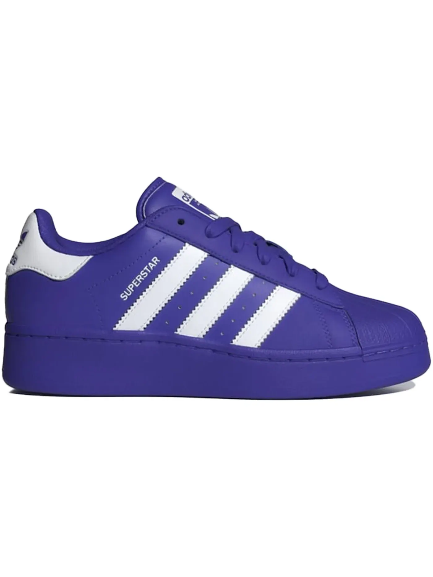 Женские кроссовки Lifestyle Adidas Superstar XLG — изображение 1 из 1, синий/белый