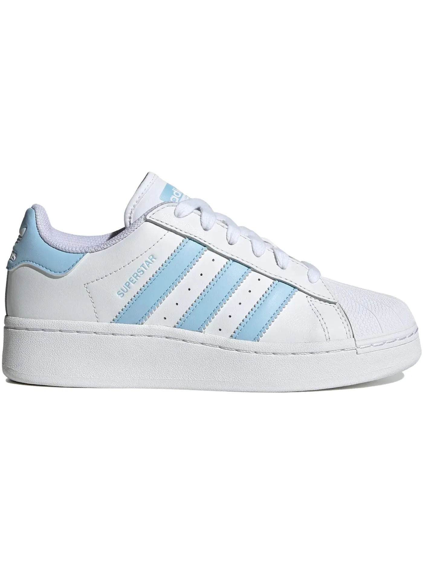 Женские кроссовки Lifestyle Adidas Superstar XLG — изображение 1 из 1, белый прозрачный белый