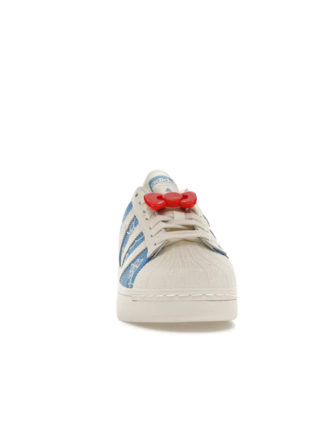 Женские кроссовки lifestyle Adidas Superstar XLG — изображение 2 из 4, синий/белый/красный