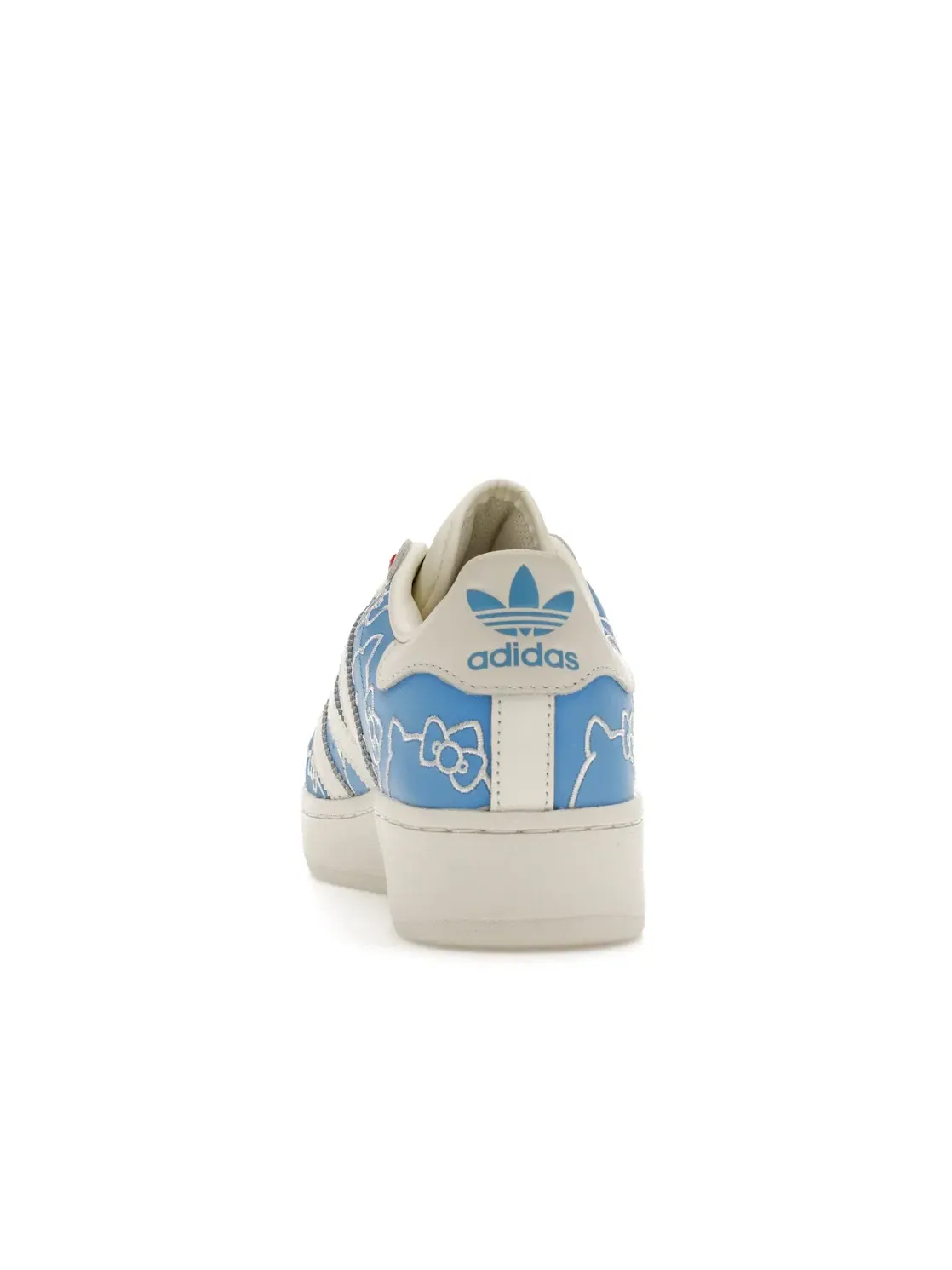 Женские кроссовки lifestyle Adidas Superstar XLG — изображение 4 из 4, синий/белый/красный