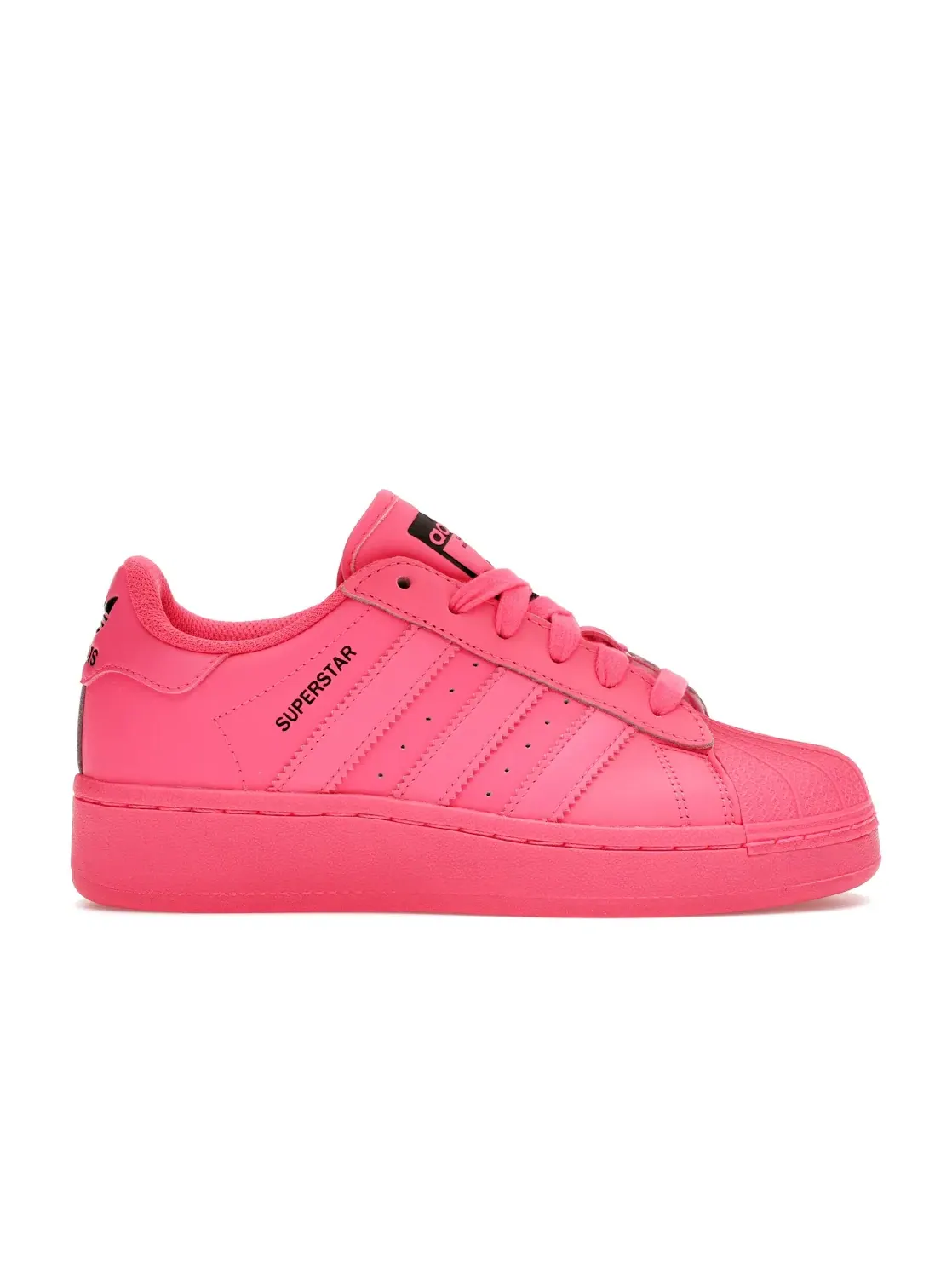 Женские кроссовки lifestyle Adidas Superstar XLG — изображение 1 из 4, розовый/розовый/черный