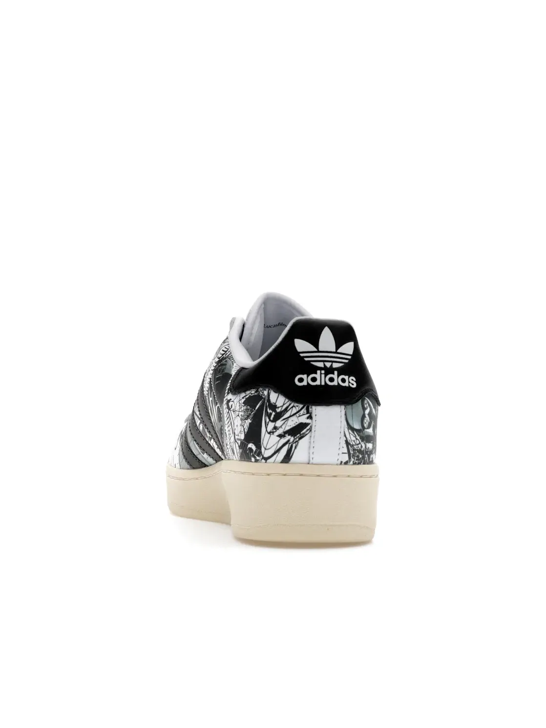 Мужские кроссовки Lifestyle Adidas Superstar XLG Nanzuka Star Wars R2-D2 And C-3PO — изображение 4 из 4
