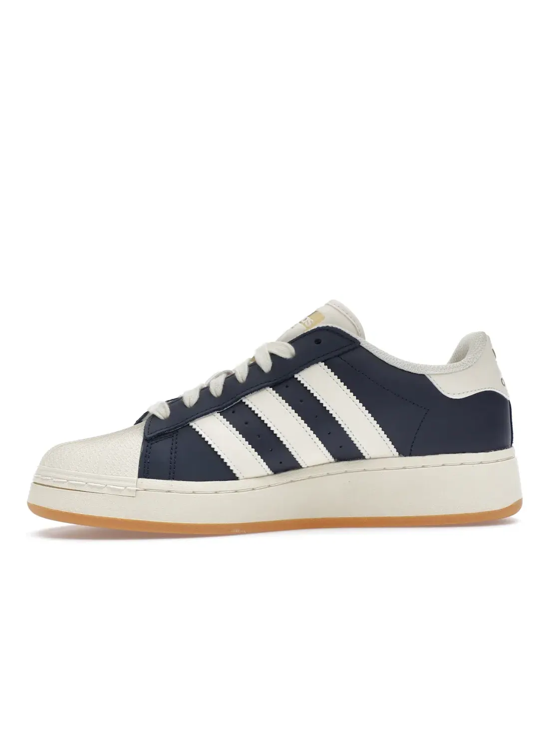 Женские кроссовки Lifestyle Adidas Superstar XLG — изображение 3 из 4, индиго кремовый белый
