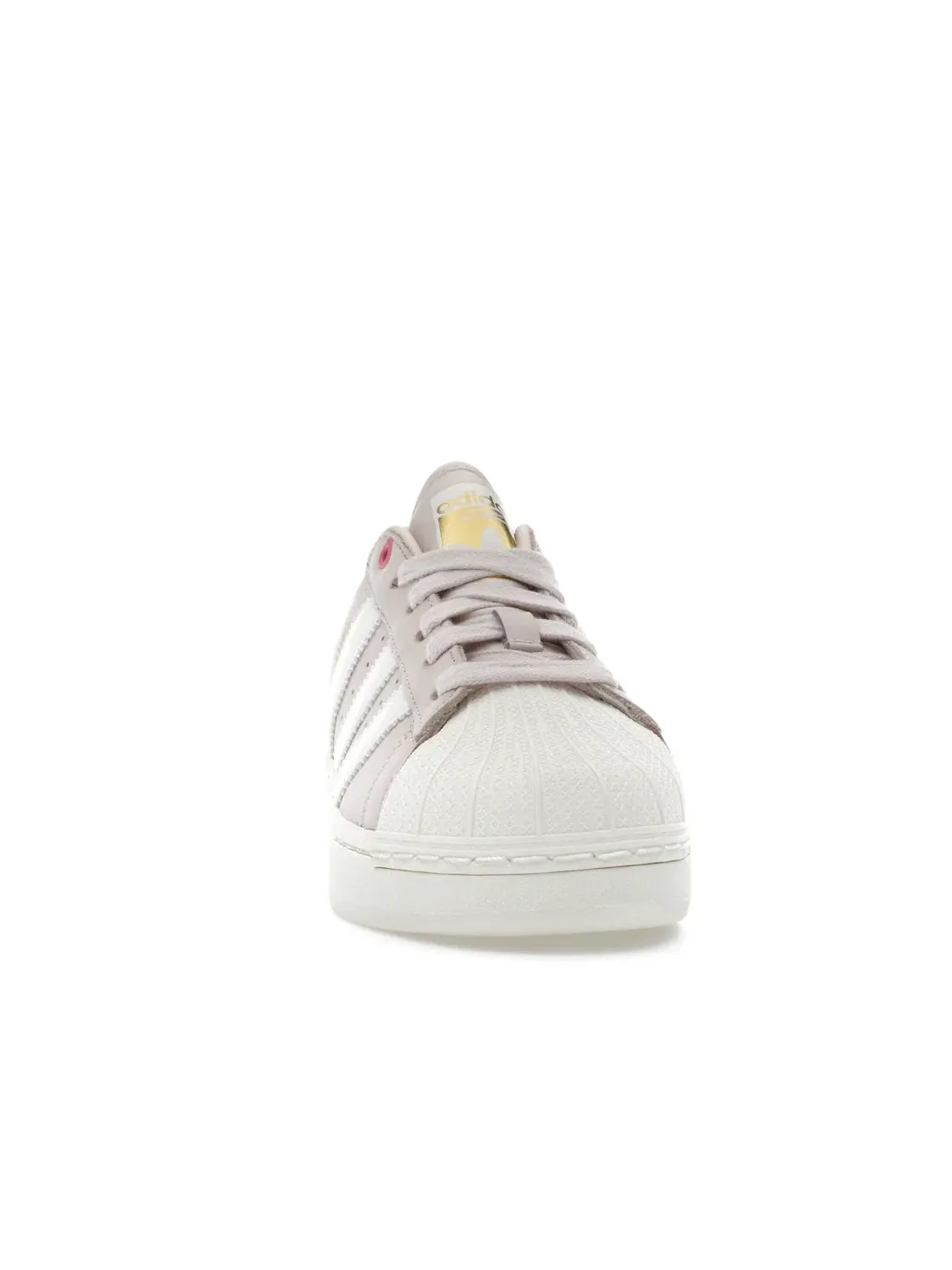Женские кроссовки Lifestyle Adidas Superstar XLG — изображение 2 из 4, слоновая кость/розовый