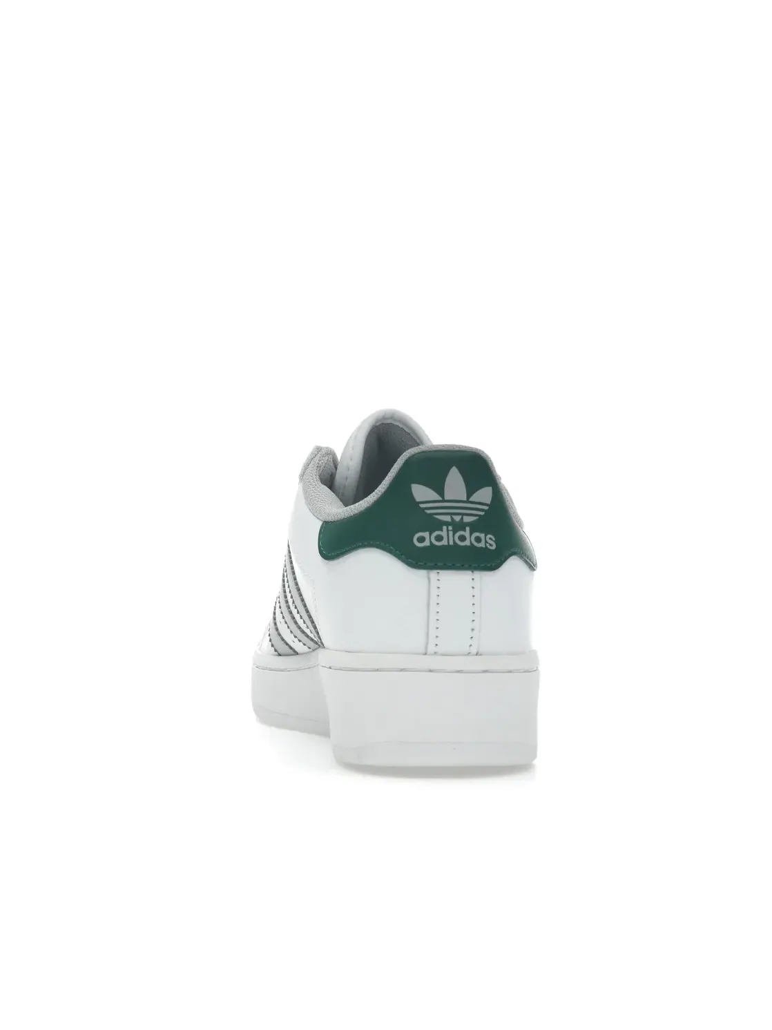 Мужские кроссовки Lifestyle Adidas Superstar XLG — изображение 4 из 4, белый/серый/зеленый