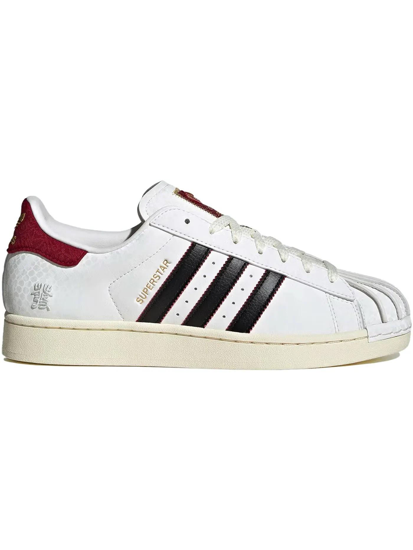 Мужские кроссовки Lifestyle Adidas Superstar — изображение 1 из 1, белый черный